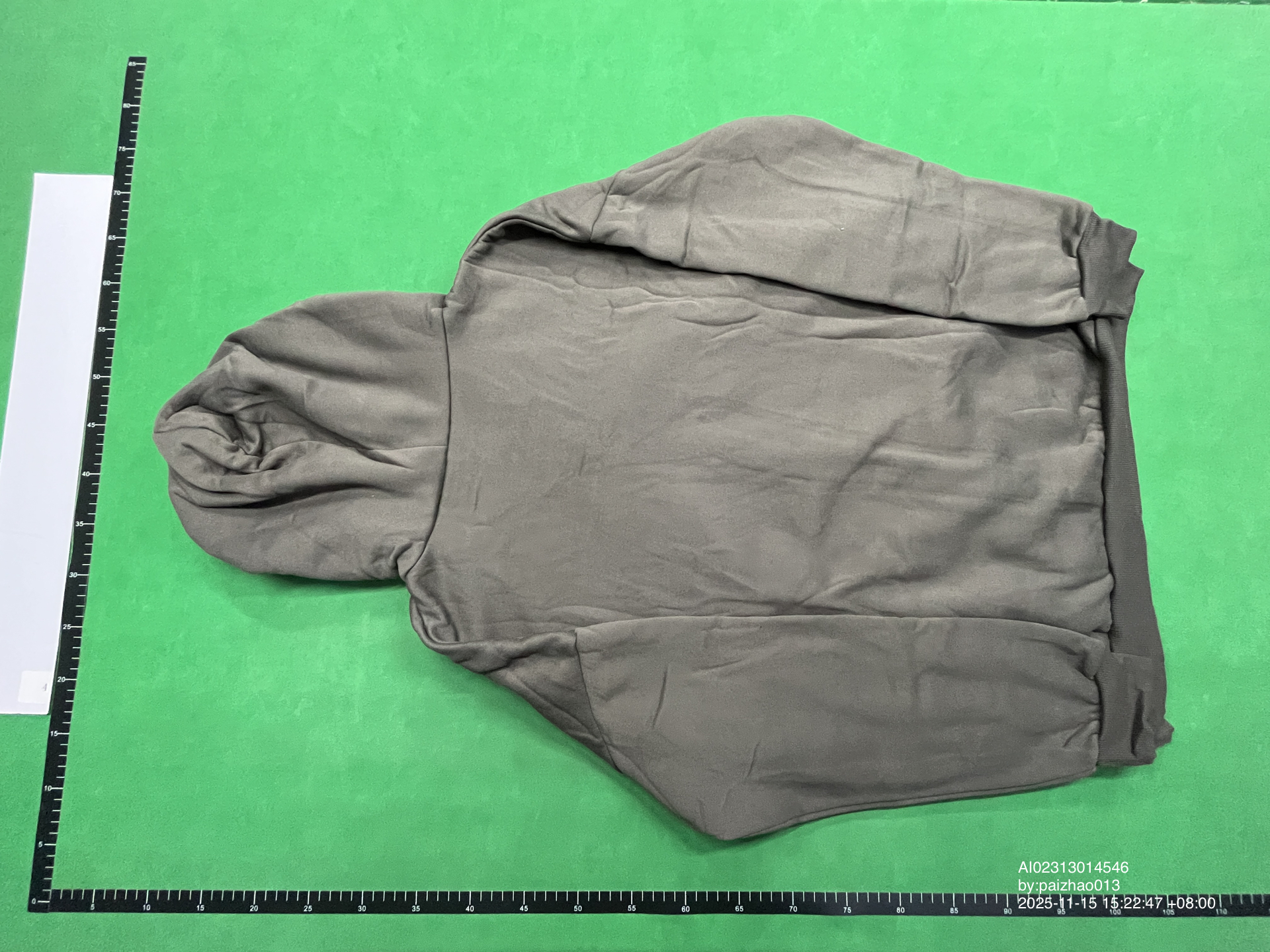 QC Photo - Broken Planet Skeleton Zip Up Hoodie