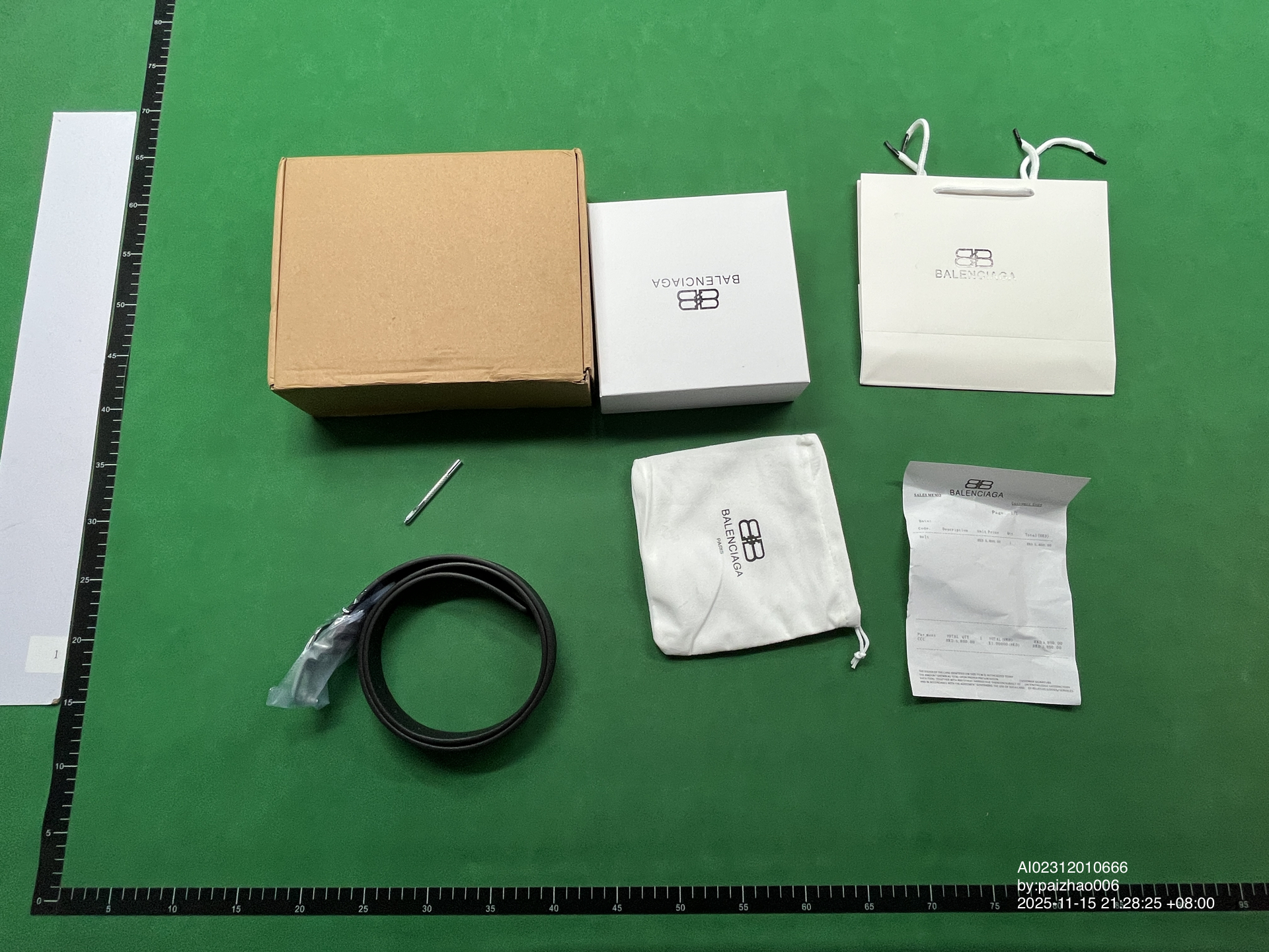 QC Photo - Balenciaga Belt #1