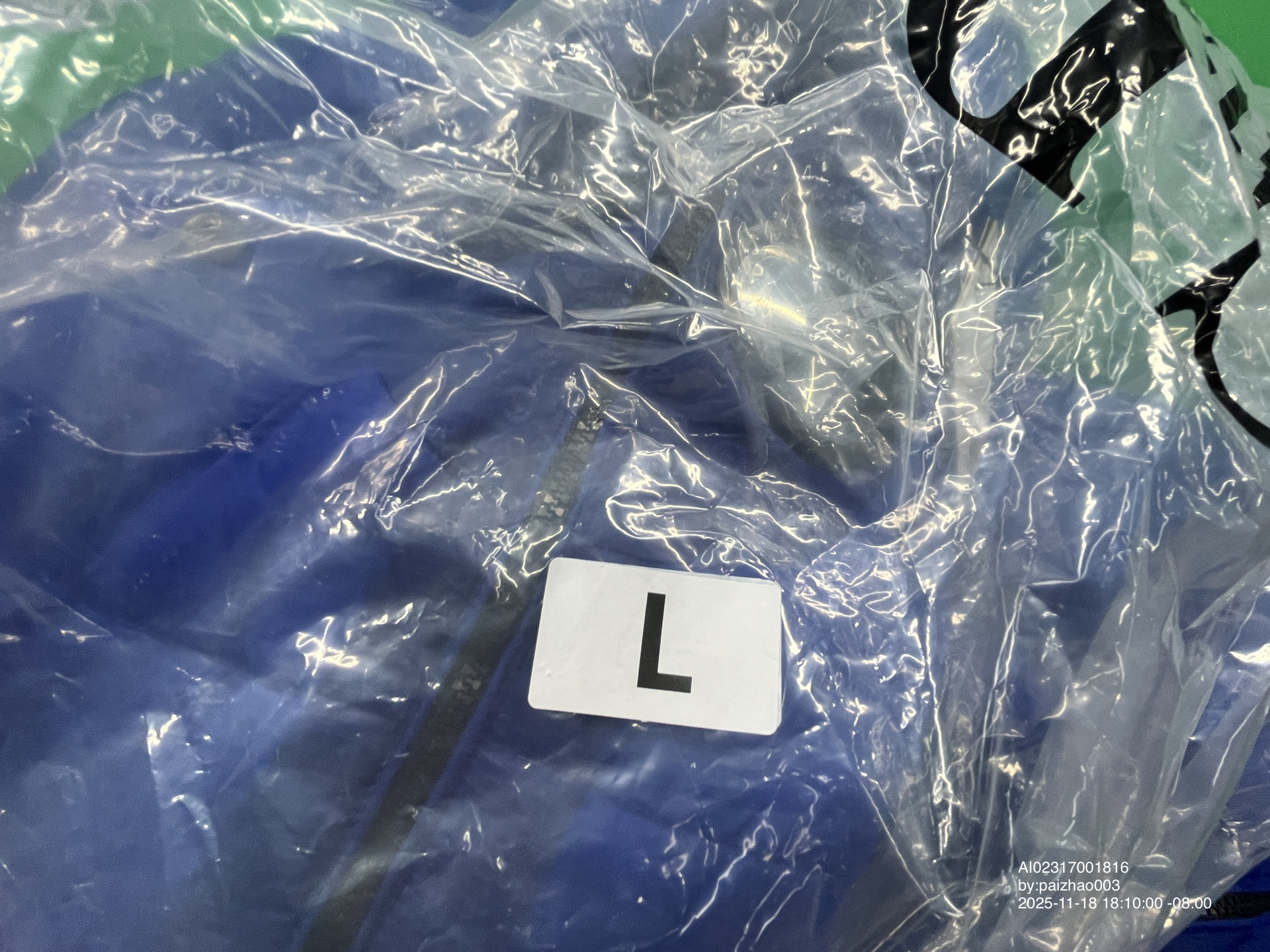 QC Photo - Palace x C.P. Company Puffer Jacket Bright Cobalt