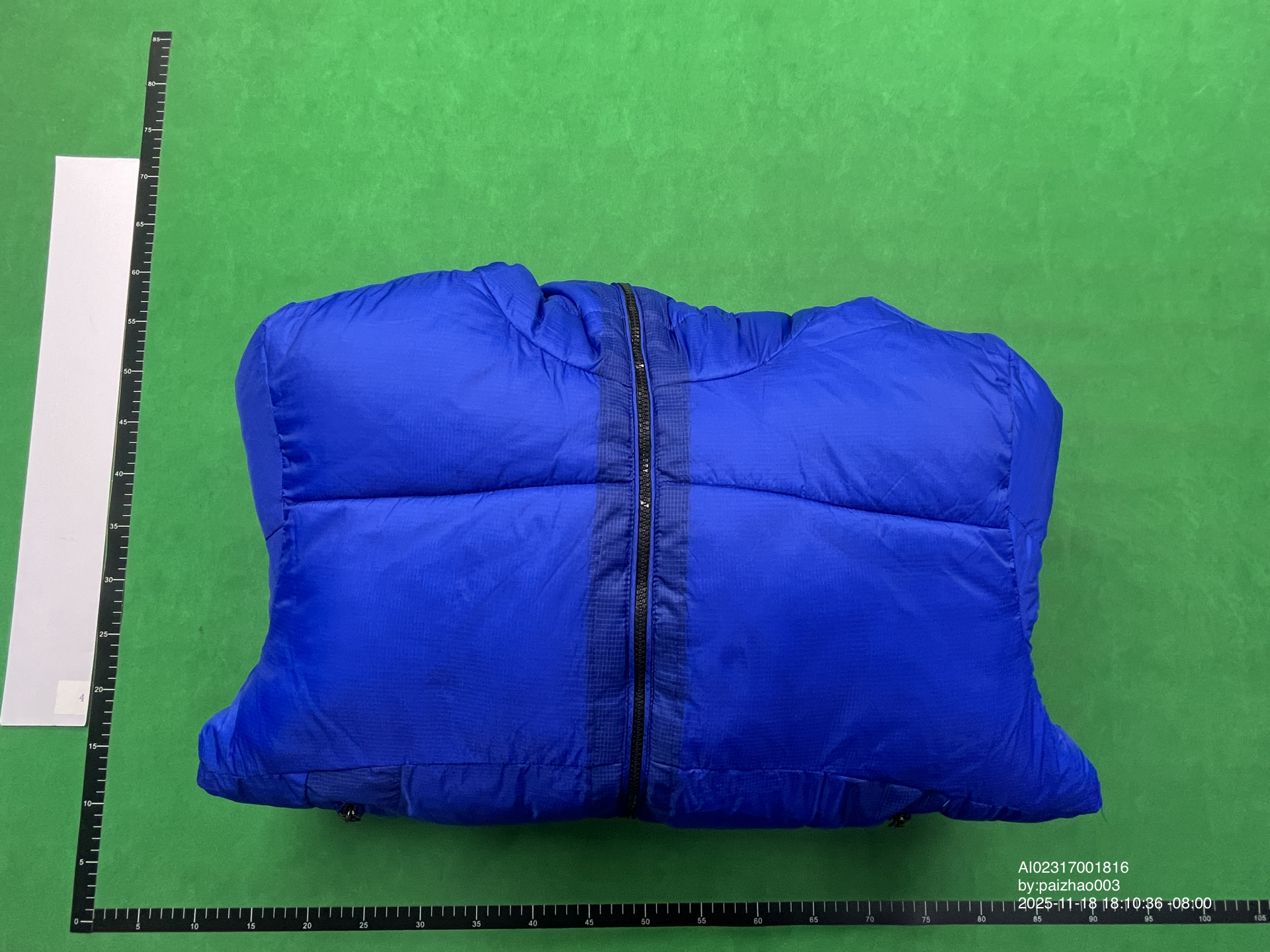 QC Photo - Palace x C.P. Company Puffer Jacket Bright Cobalt