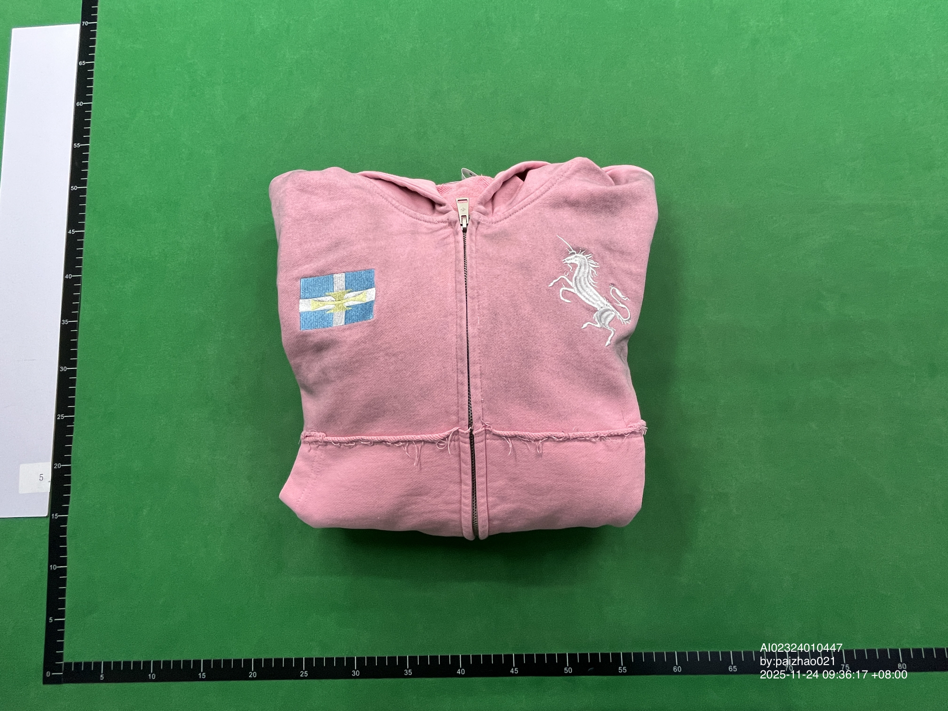 QC Photo - KLICK CLAK Unicorn Zip-Up Hoodie (2 Variants)