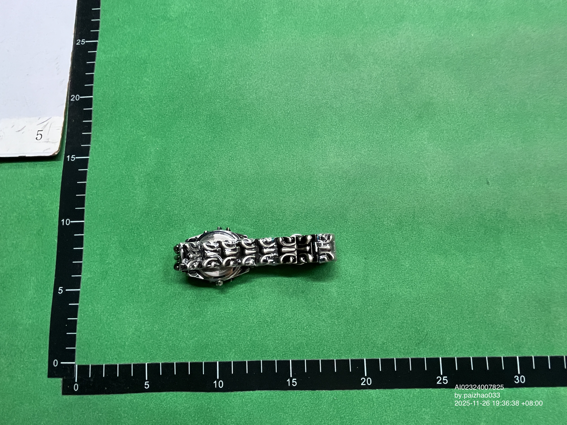 QC Photo - Alabaster Industries Silver Hawk Watch