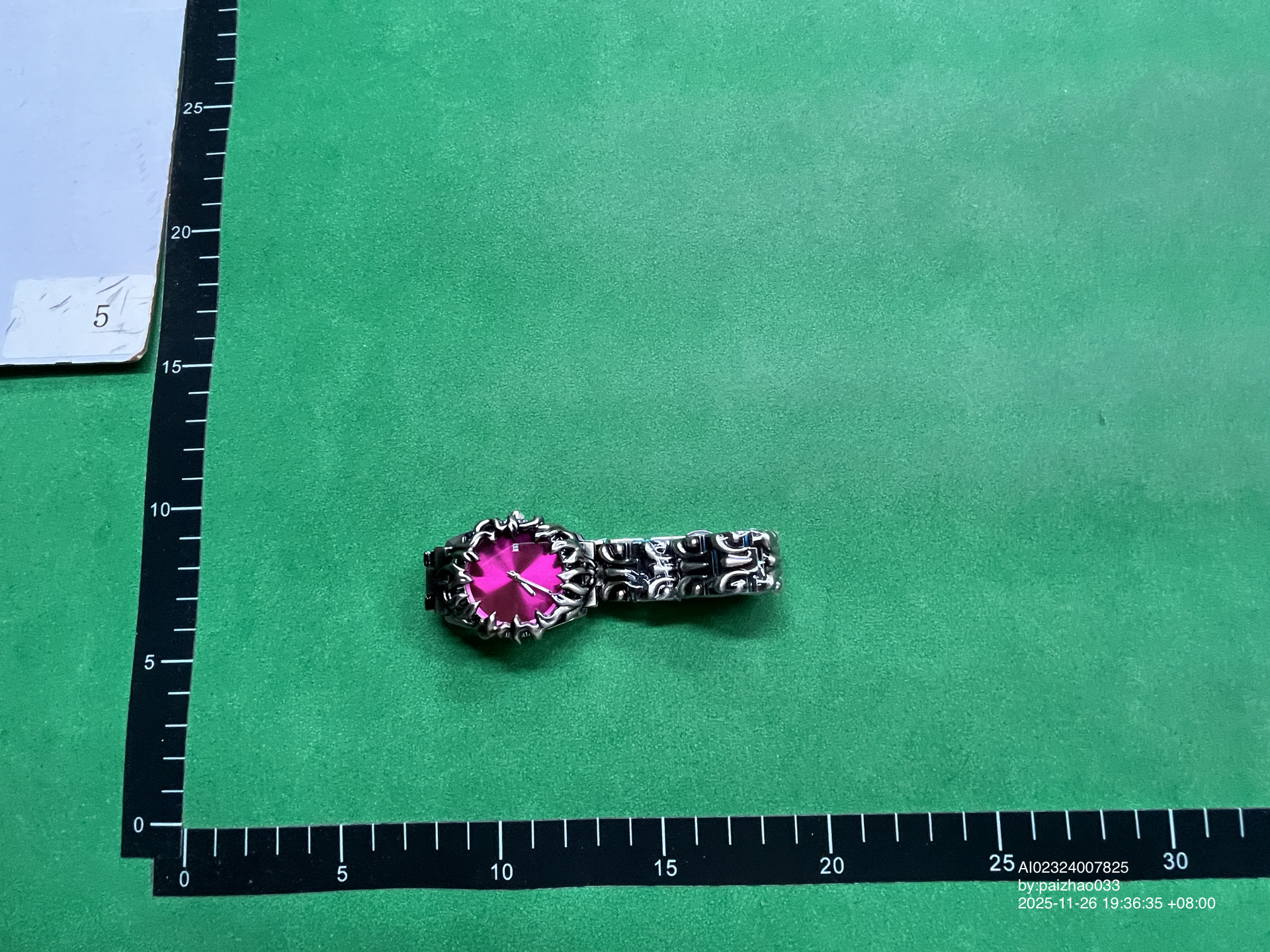 QC Photo - Alabaster Industries Silver Hawk Watch