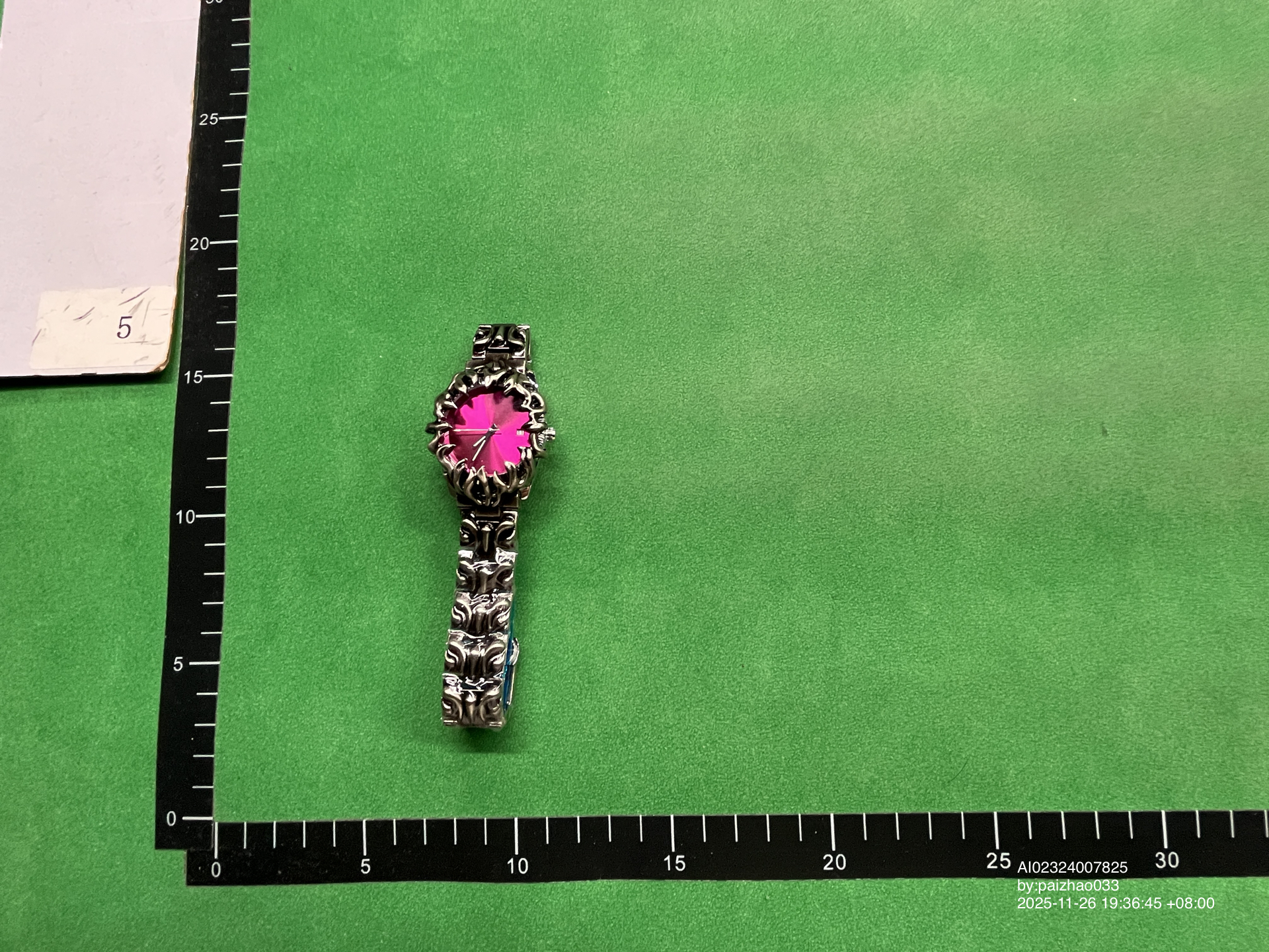 QC Photo - Alabaster Industries Silver Hawk Watch