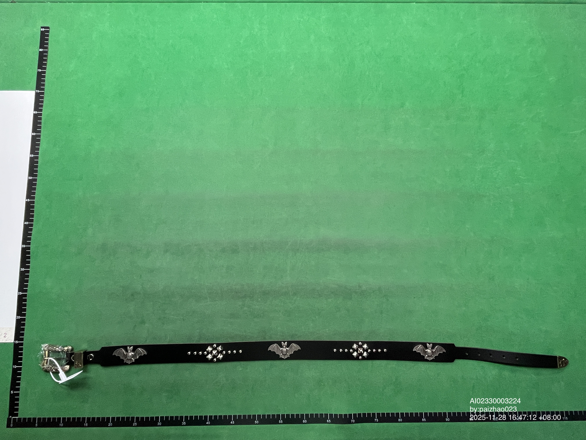 QC Photo - Enfants Riches Deprimes Bat Stud Texas Serenade Belt (4 Variants)