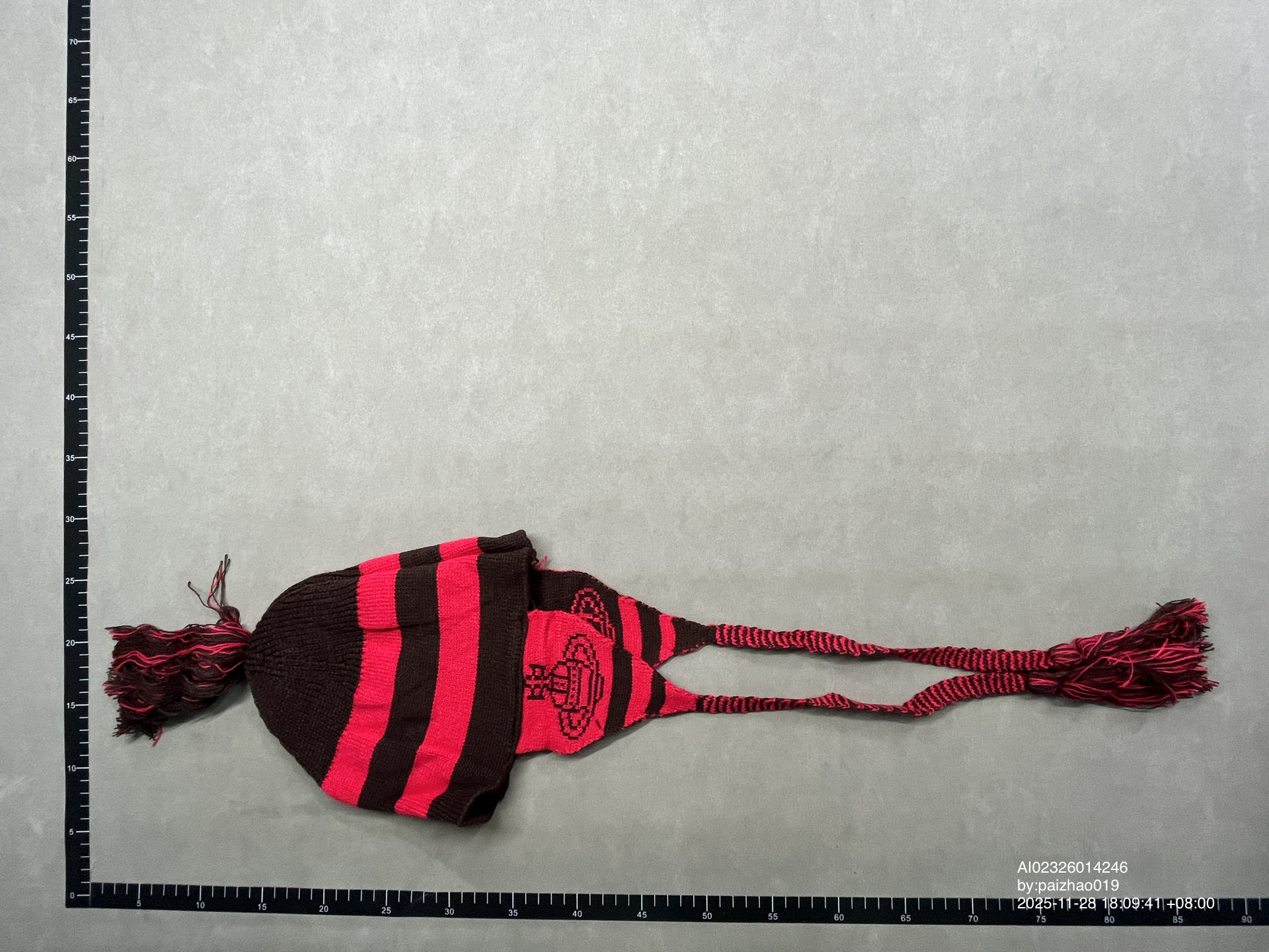 QC Photo - Vivienne Westwood Ear Flap Knit Beanie (2 Variants)