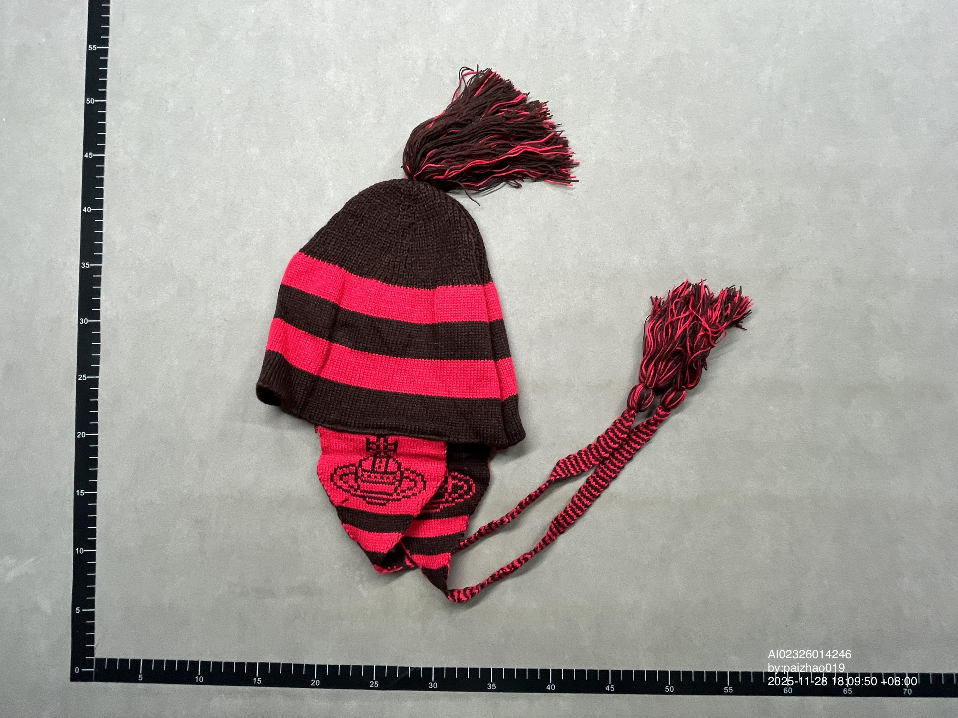 QC Photo - Vivienne Westwood Ear Flap Knit Beanie (2 Variants)