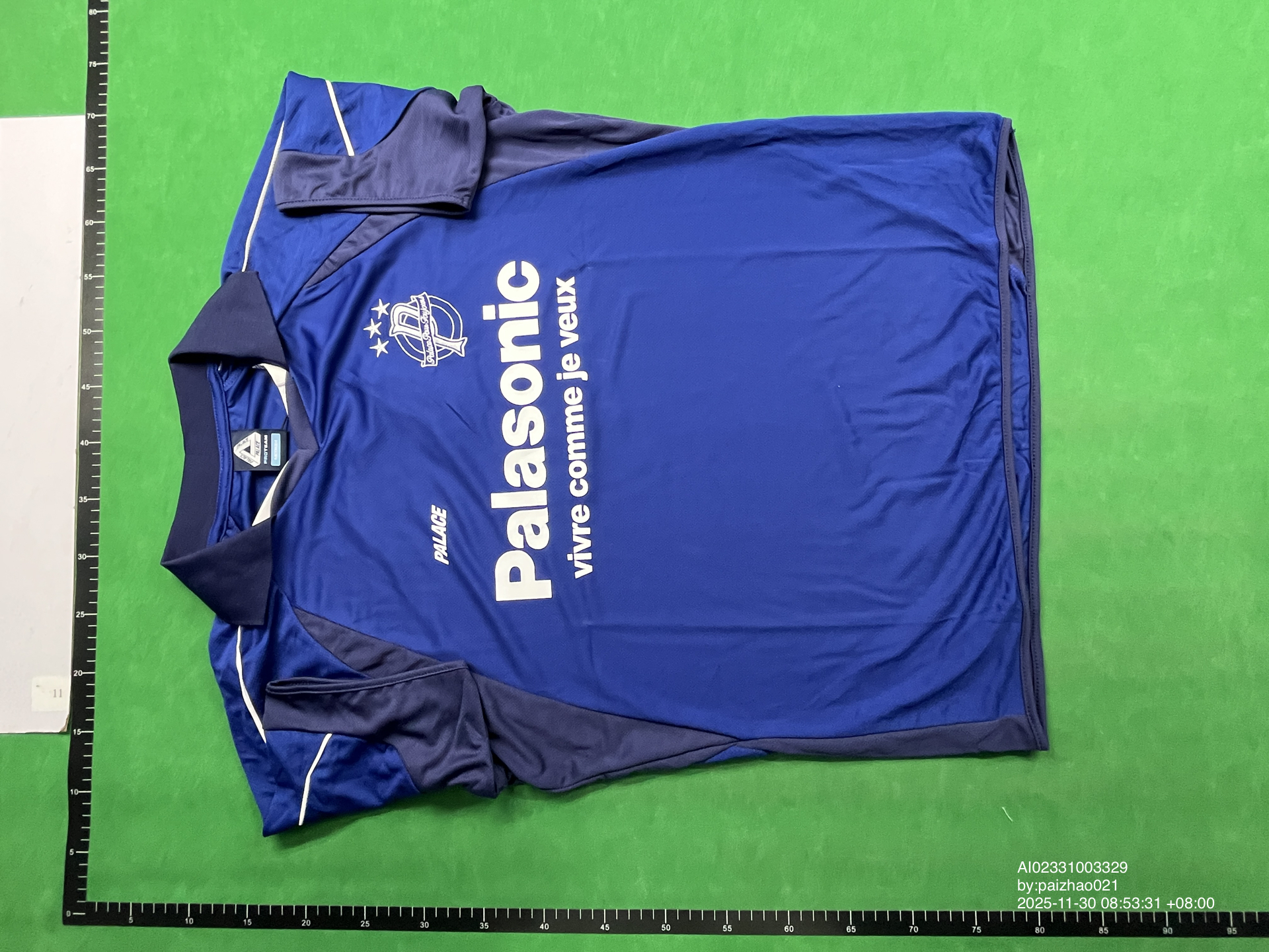 QC Photo - Palace Blue Palasonic Jersey