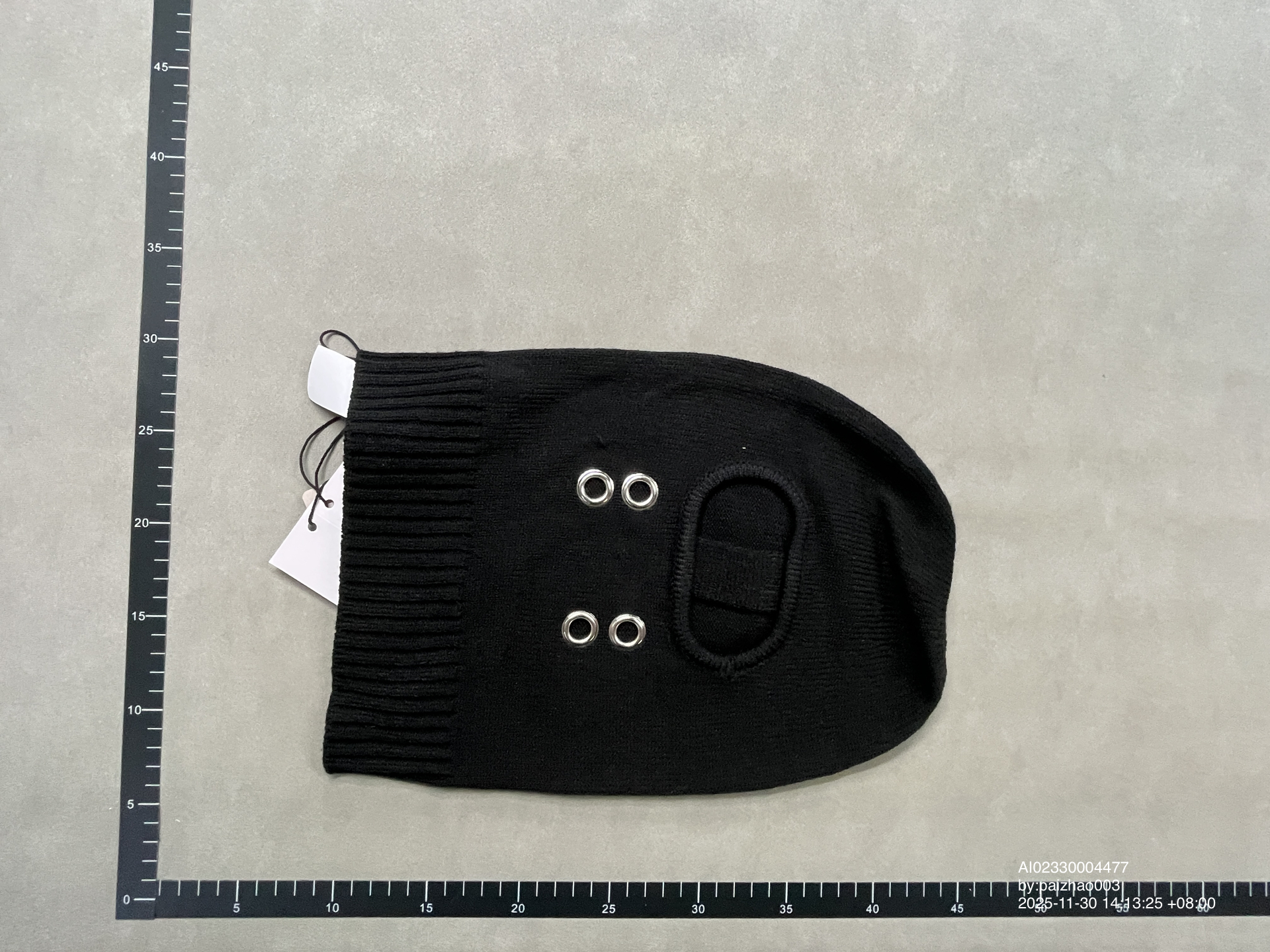 QC Photo - Rick Owens Balaclava