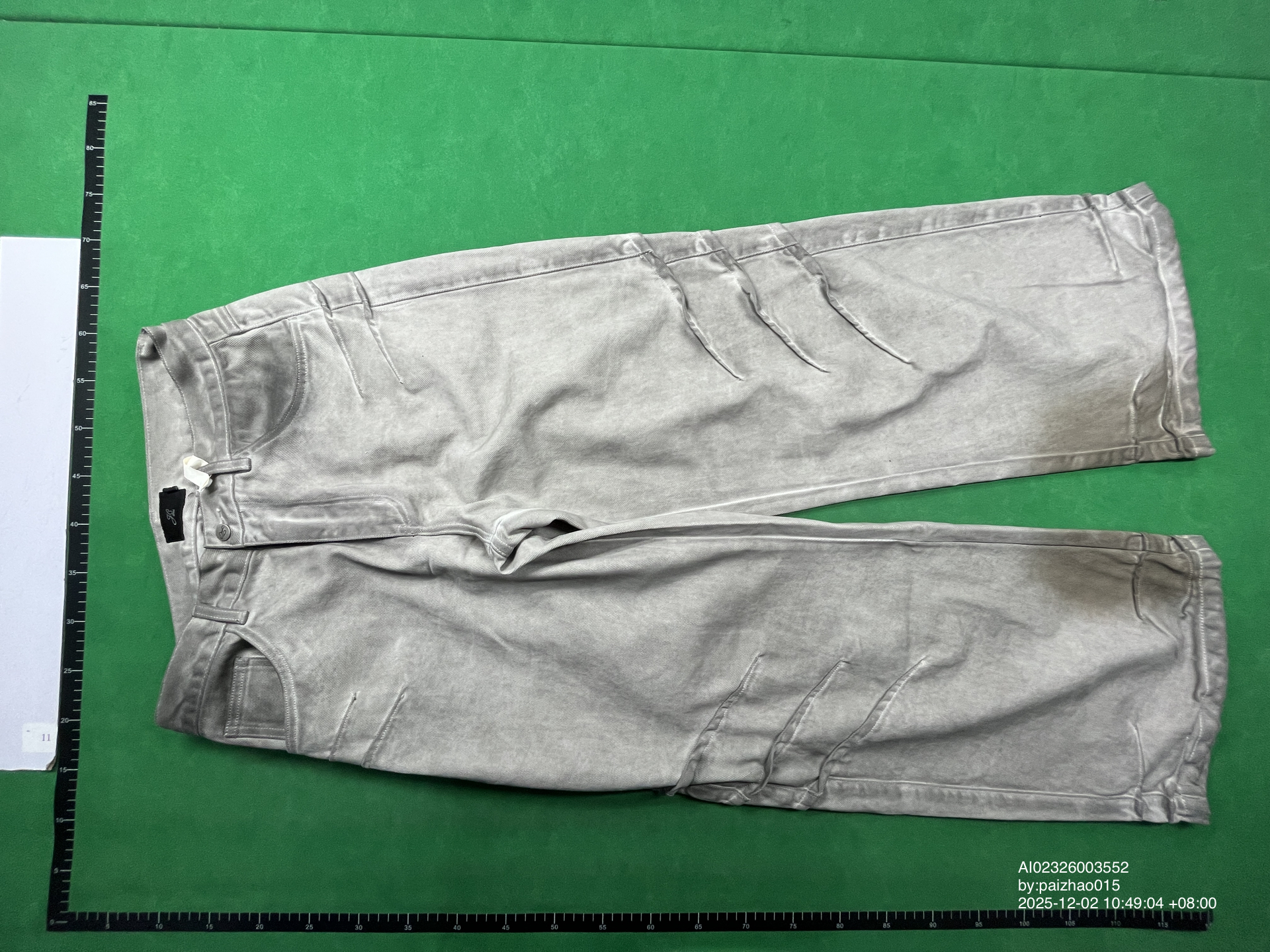 QC Photo - JCAESAR Scratched Baggy Jeans (3 Variants)