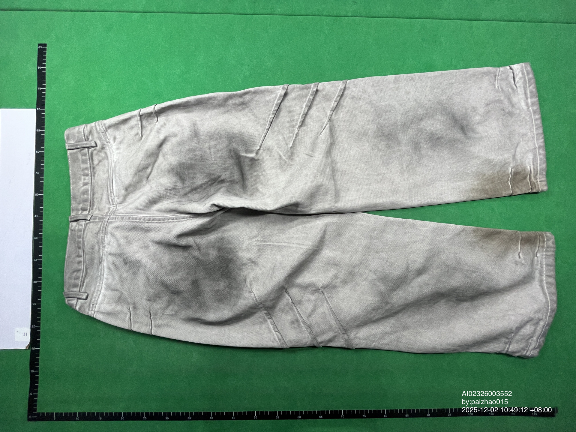QC Photo - JCAESAR Scratched Baggy Jeans (3 Variants)