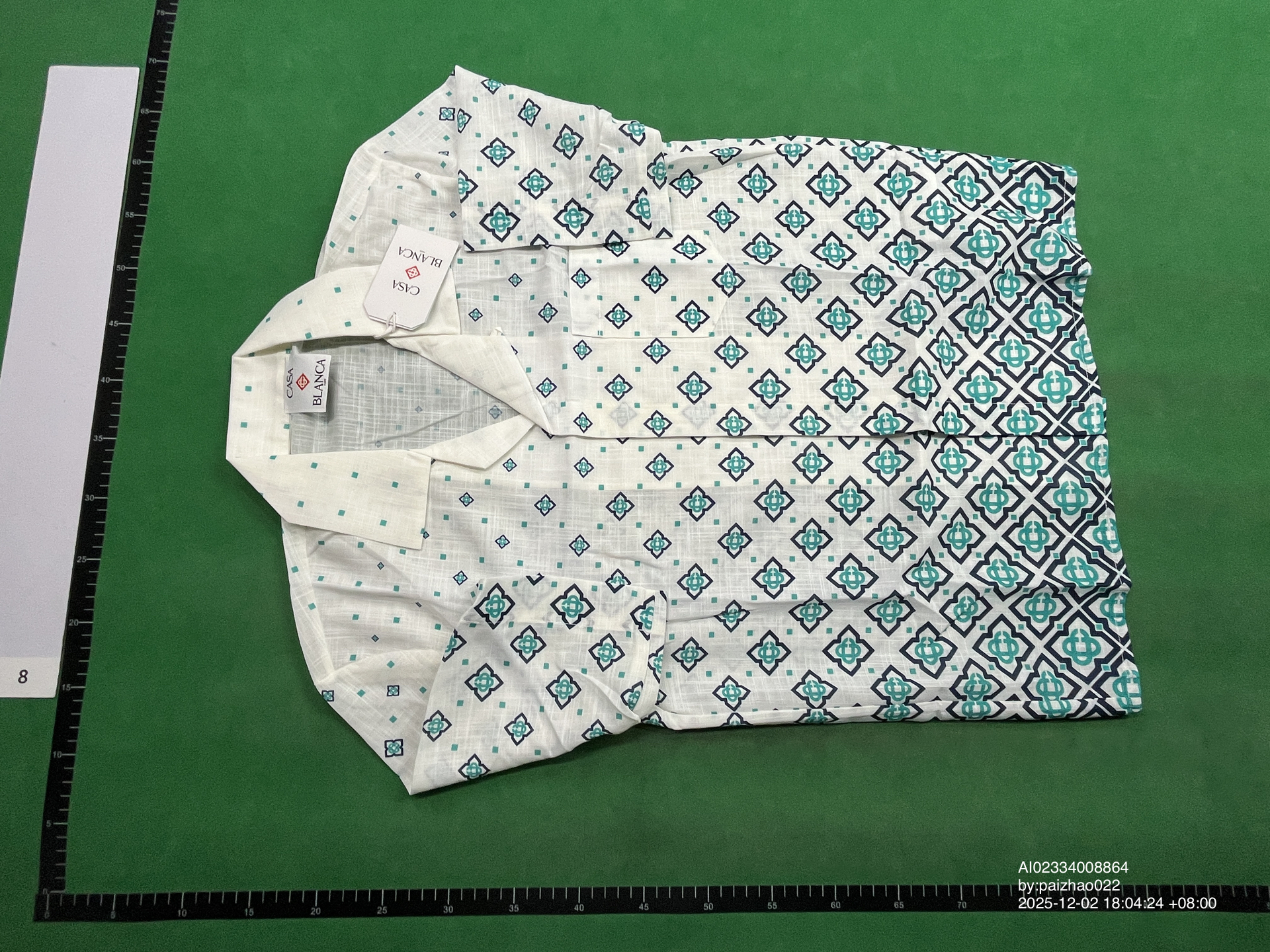 QC Photo - Casablanca Gradient Short Sleeve Button Up Shirt