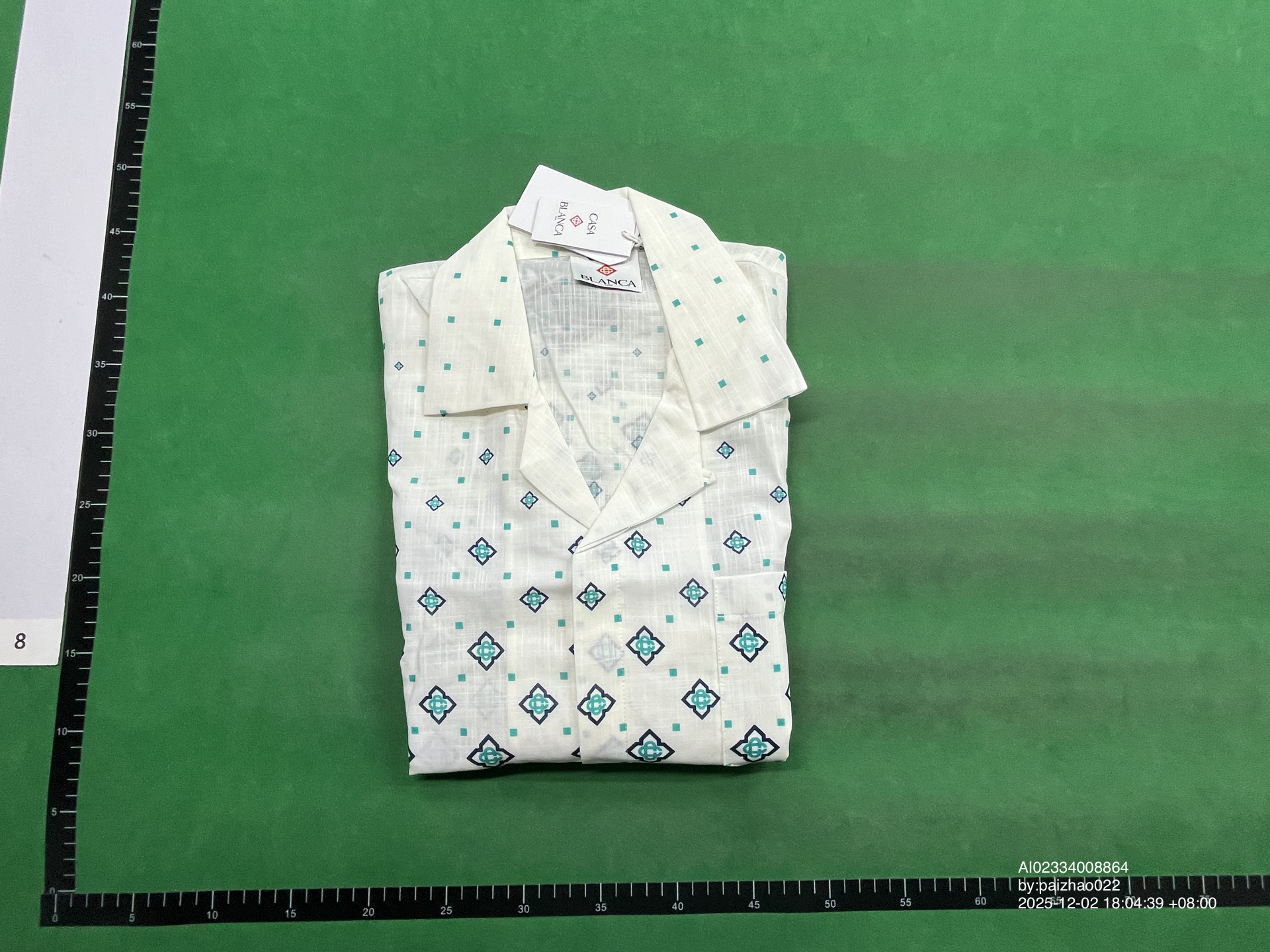QC Photo - Casablanca Gradient Short Sleeve Button Up Shirt