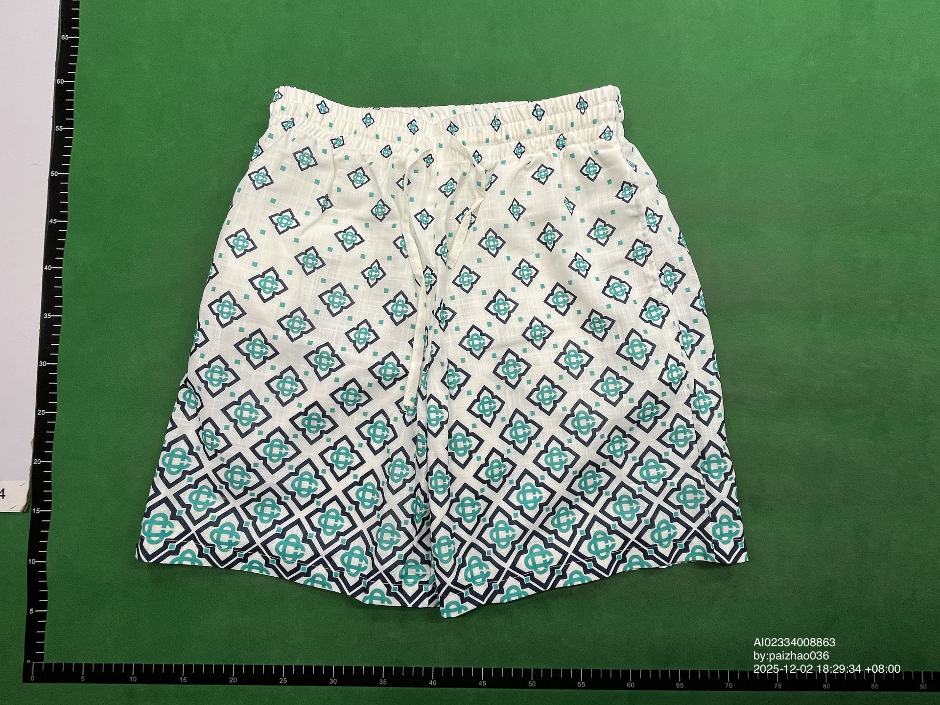 QC Photo - Casablanca Gradient Short Sleeve Button Up Shirt