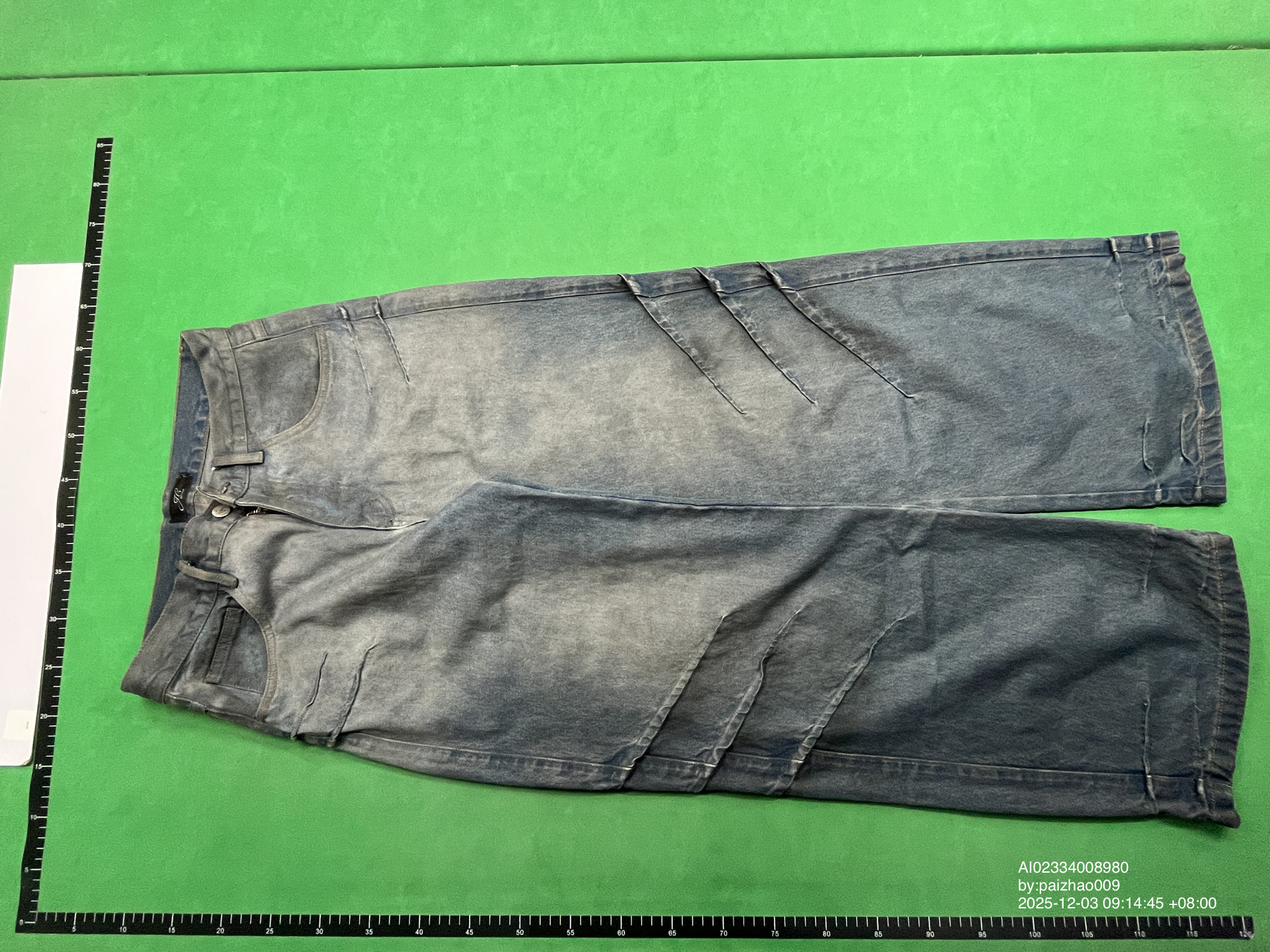QC Photo - JCAESAR Scratched Baggy Jeans (3 Variants)