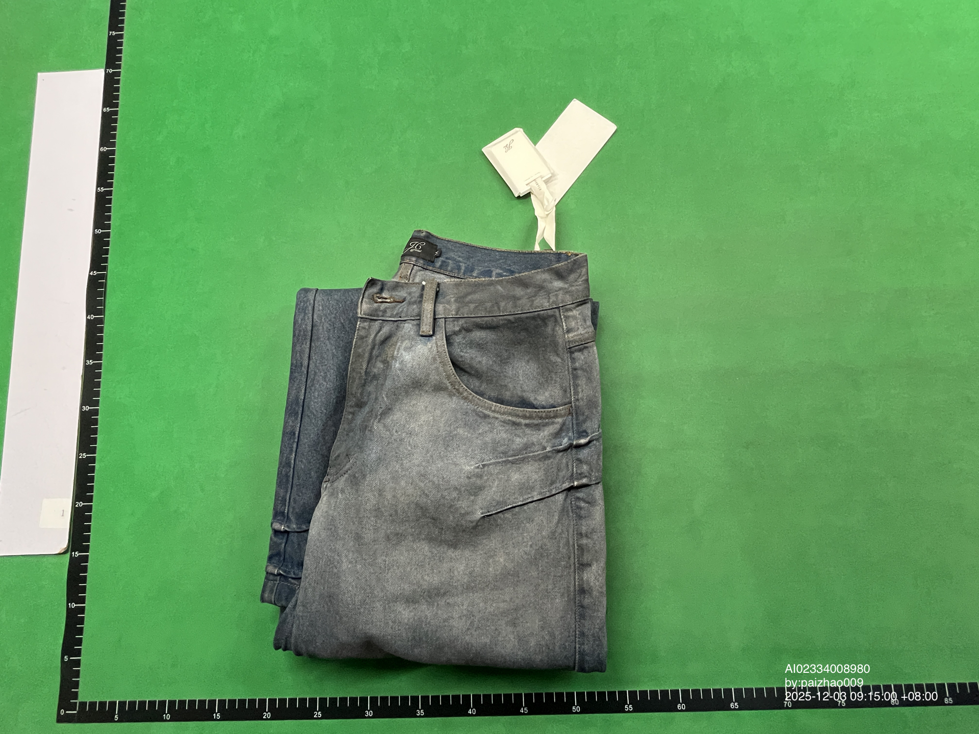 QC Photo - JCAESAR Scratched Baggy Jeans (3 Variants)
