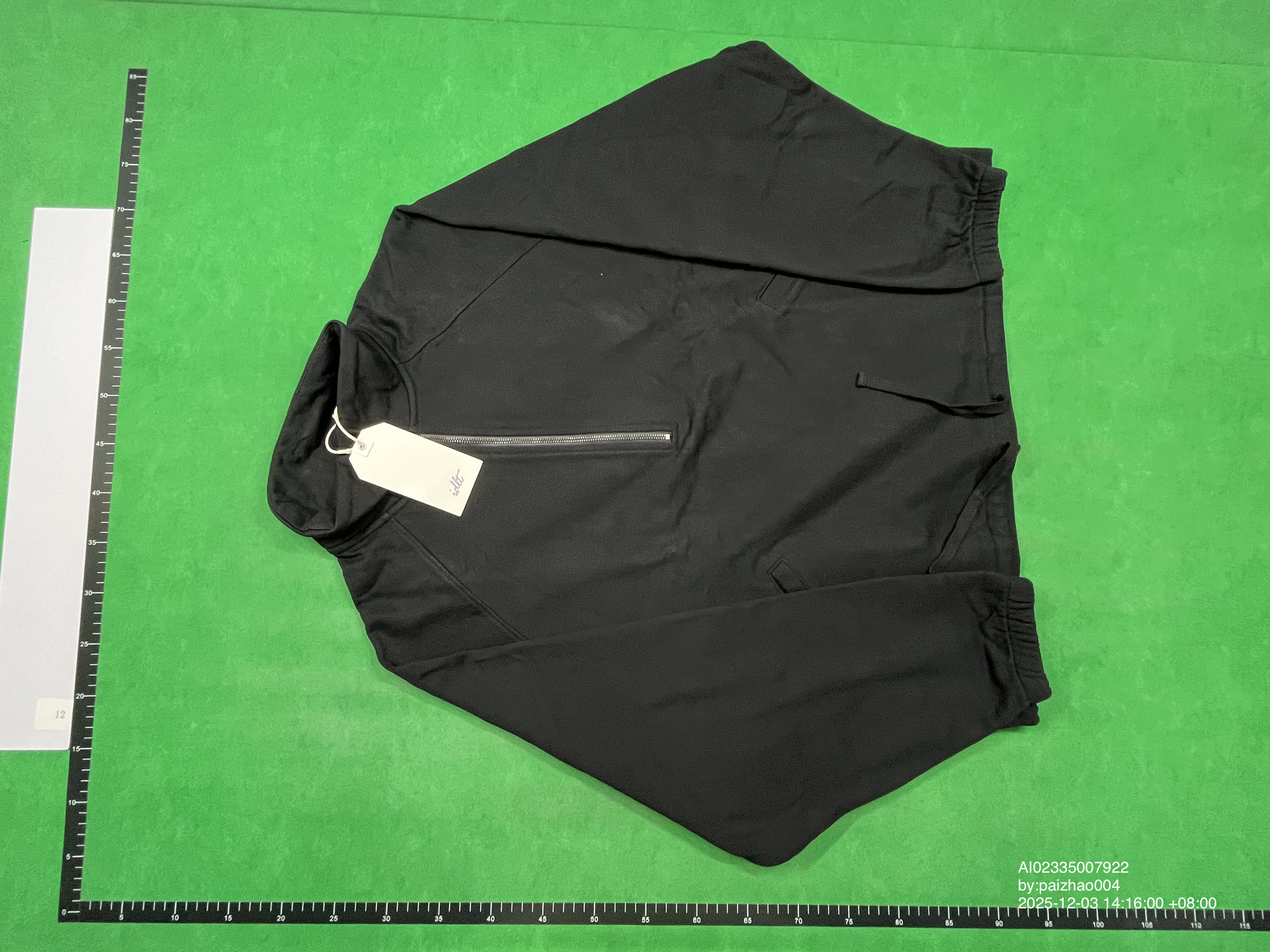 QC Photo - Unbranded Blank Half-Zip Sweaters