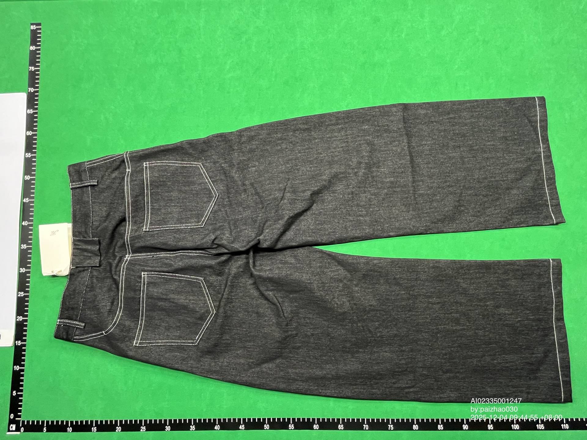 QC Photo - JCAESAR 12oz Raw Denim Banana Jeans