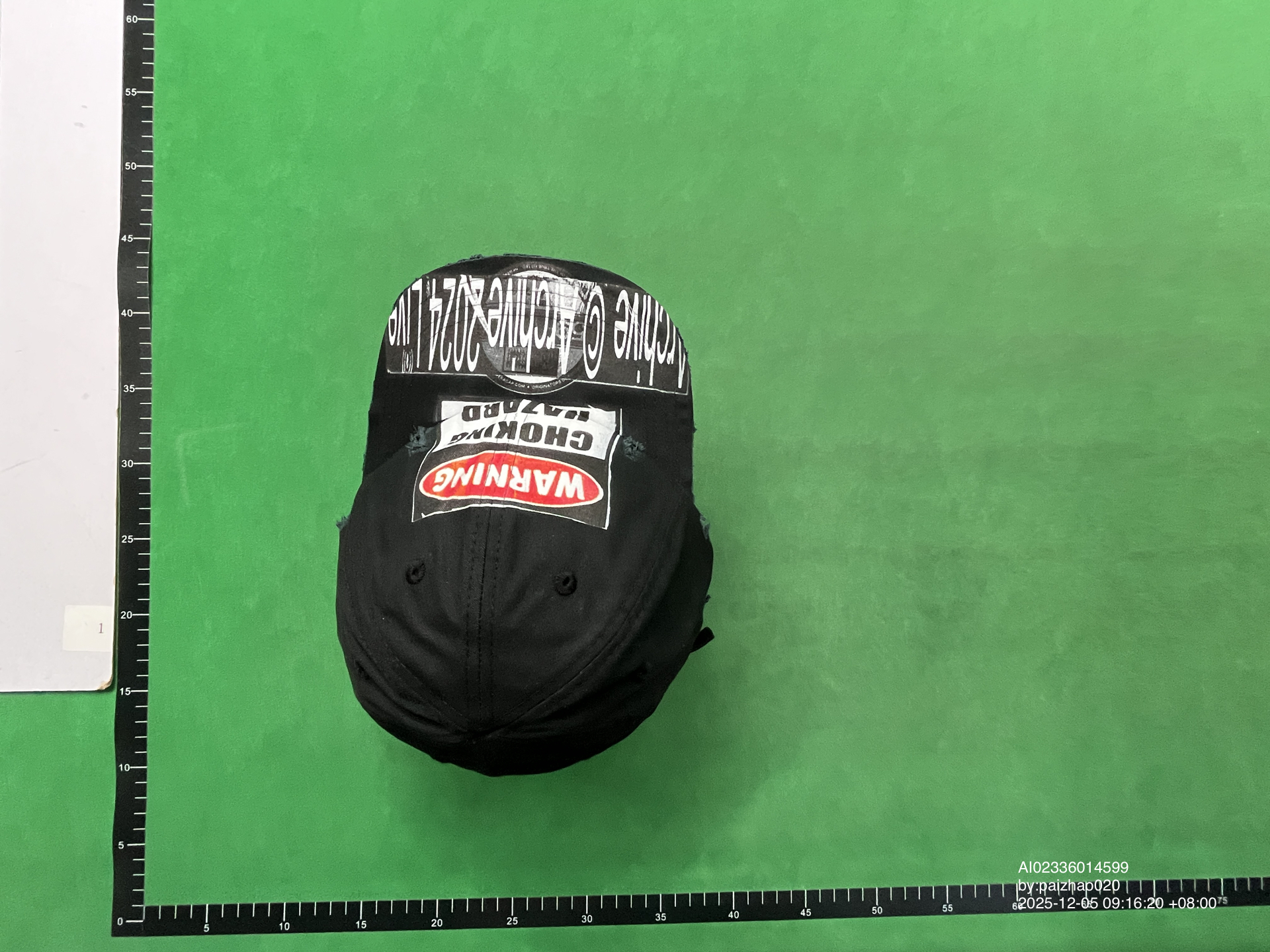QC Photo - CSONLINE Warning Hat