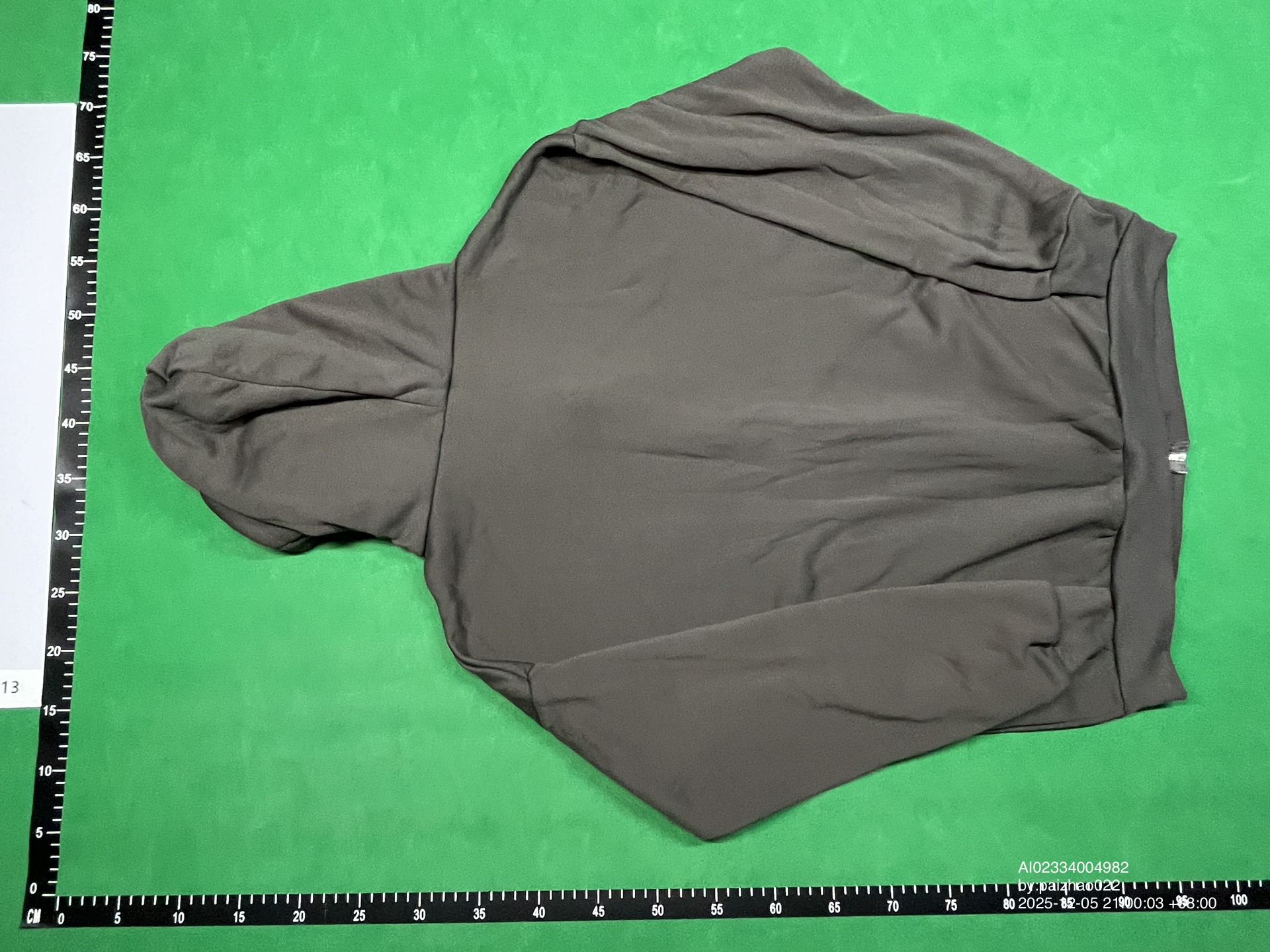 QC Photo - Broken Planet Skeleton Zip Up Hoodie