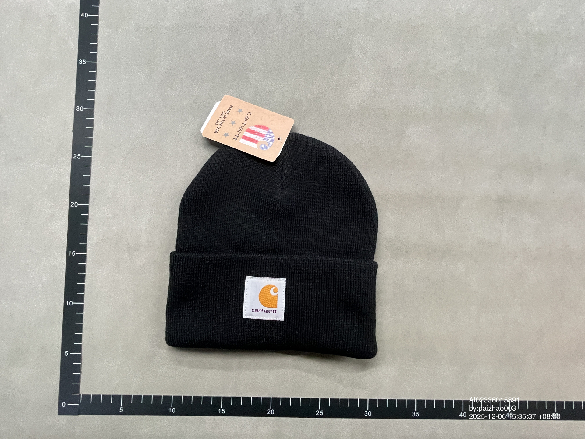 QC Photo - Warm knitted cap 5833