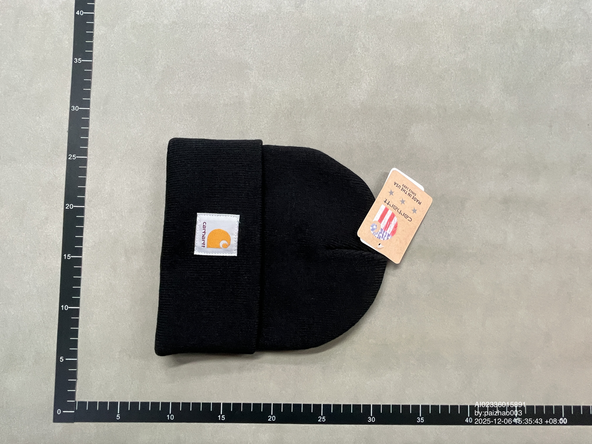 QC Photo - Warm knitted cap 5833