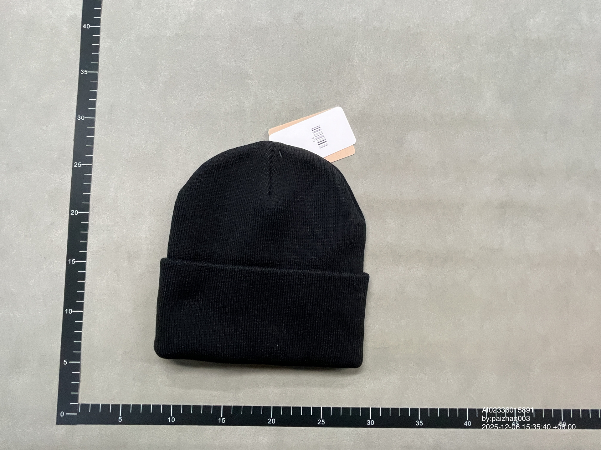 QC Photo - Warm knitted cap 5833