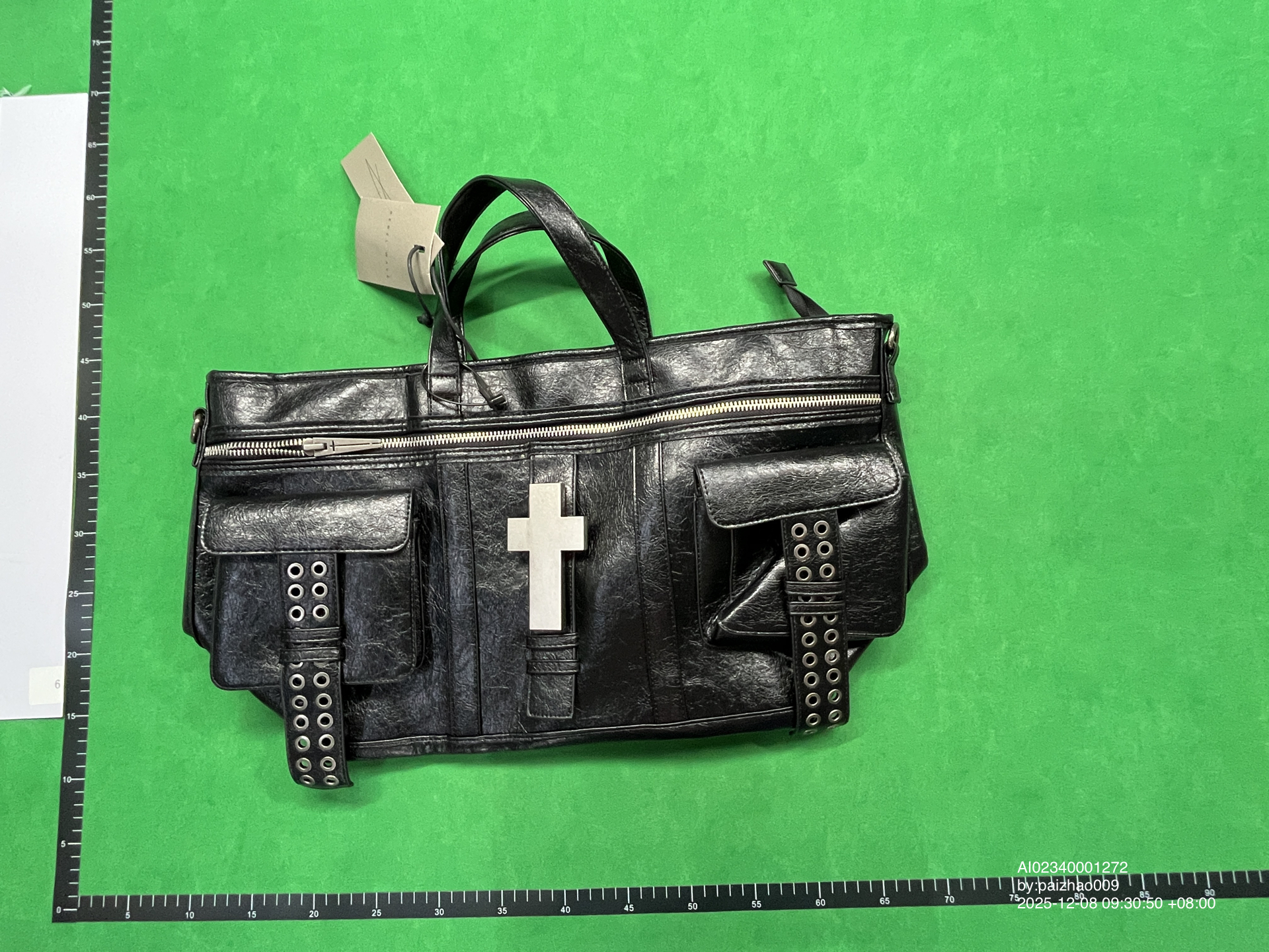 QC Photo - REBEL WAVE Leather Bag