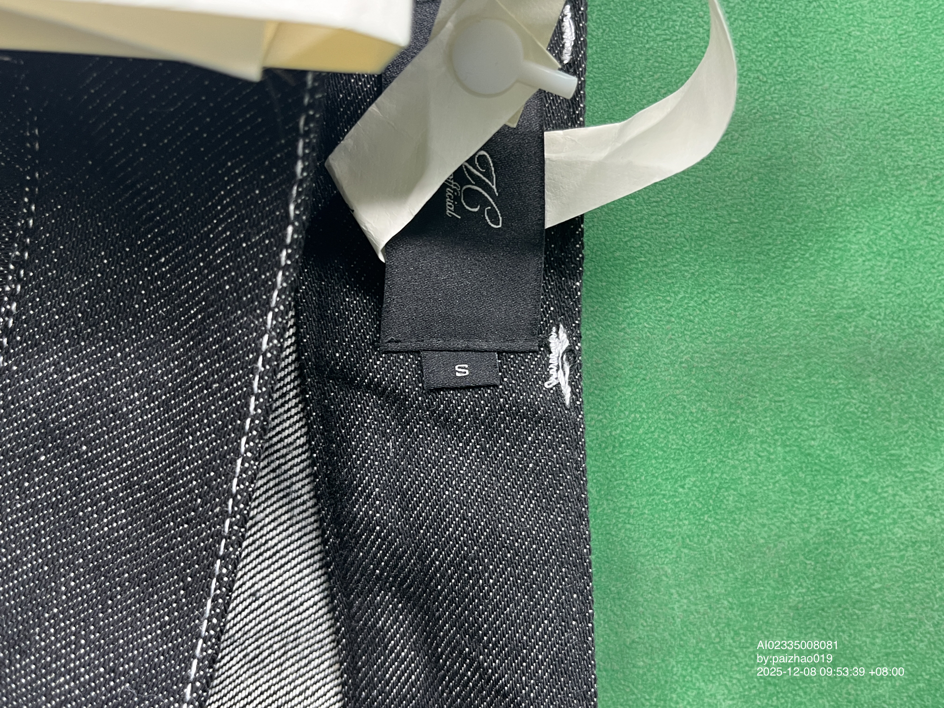 QC Photo - JCAESAR 12oz Raw Denim Banana Jeans