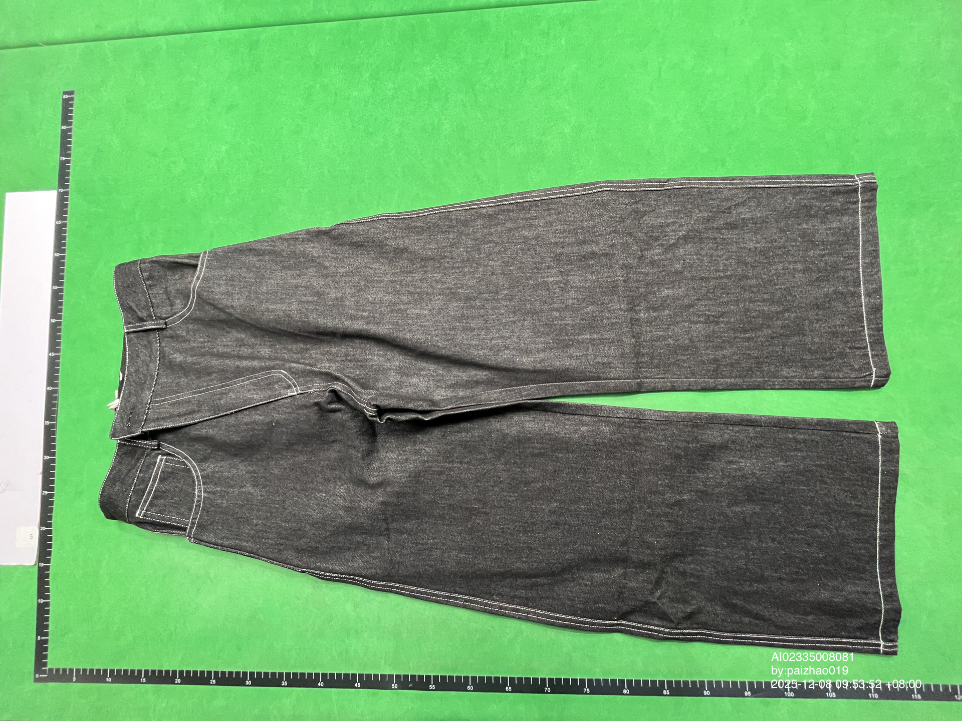 QC Photo - JCAESAR 12oz Raw Denim Banana Jeans