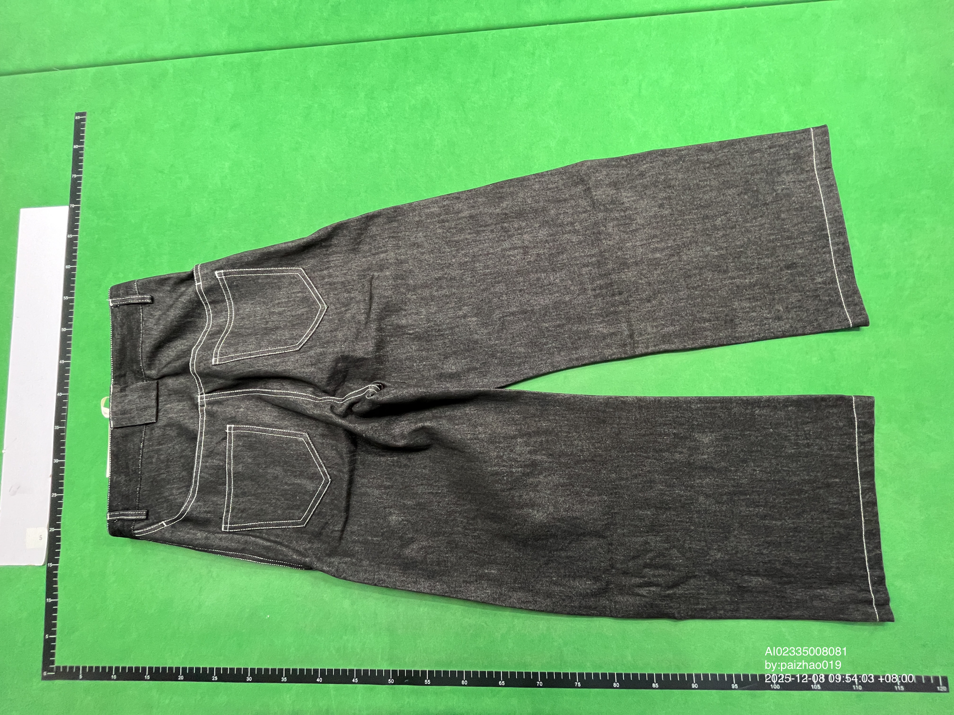 QC Photo - JCAESAR 12oz Raw Denim Banana Jeans
