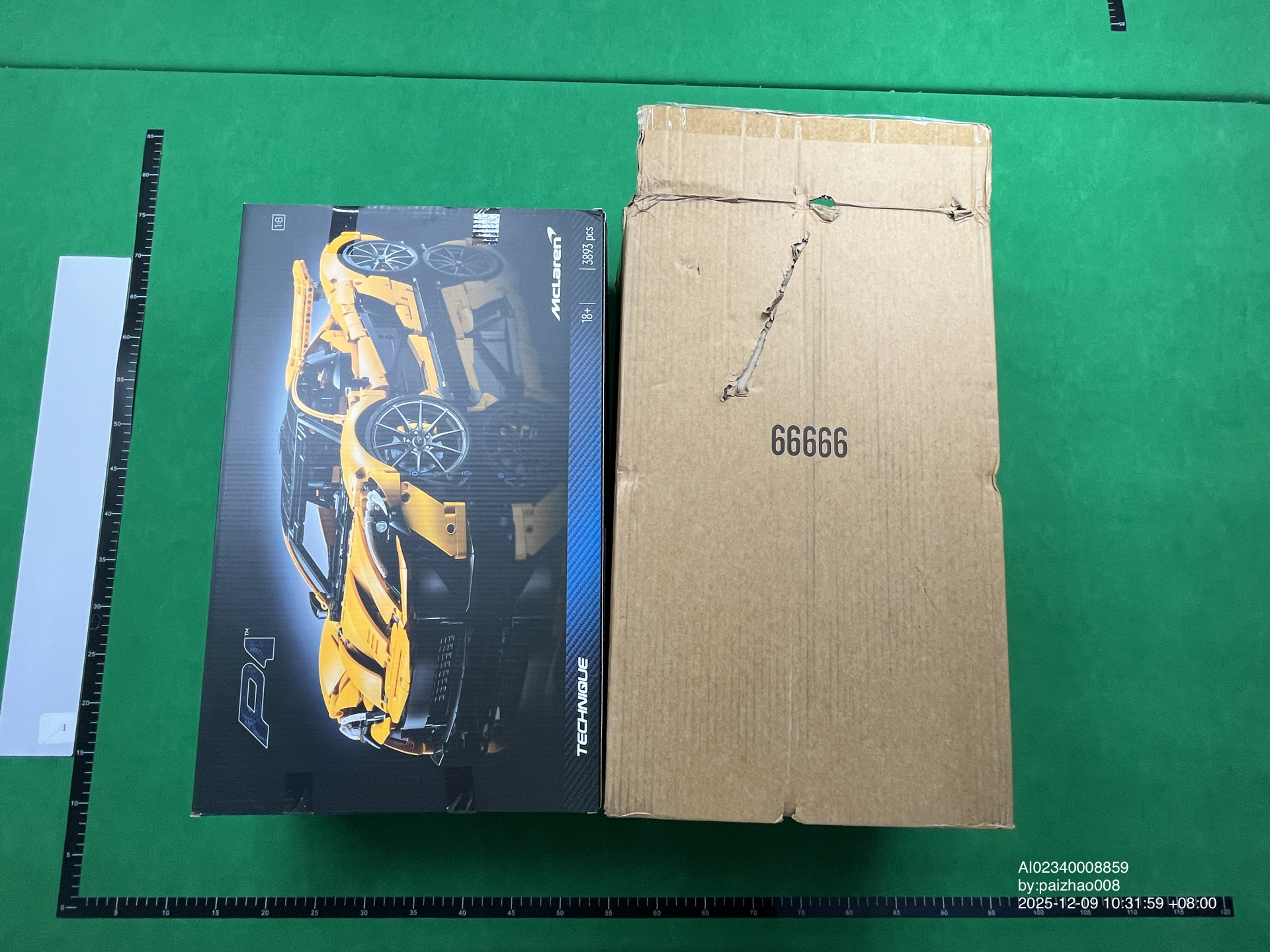 QC Photo - Building block sports car assembly model remote control car 3700