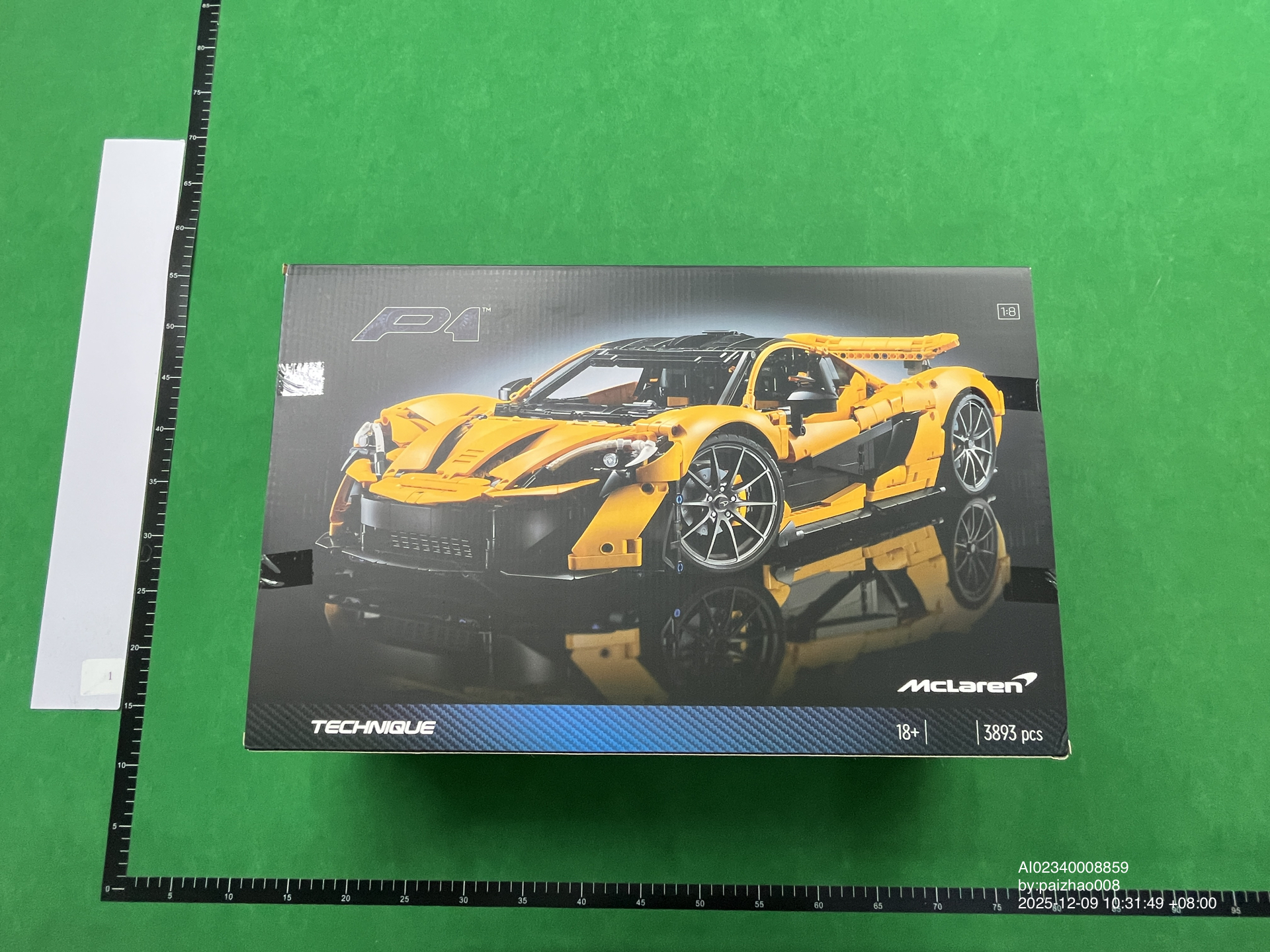 QC Photo - Building block sports car assembly model remote control car 3700