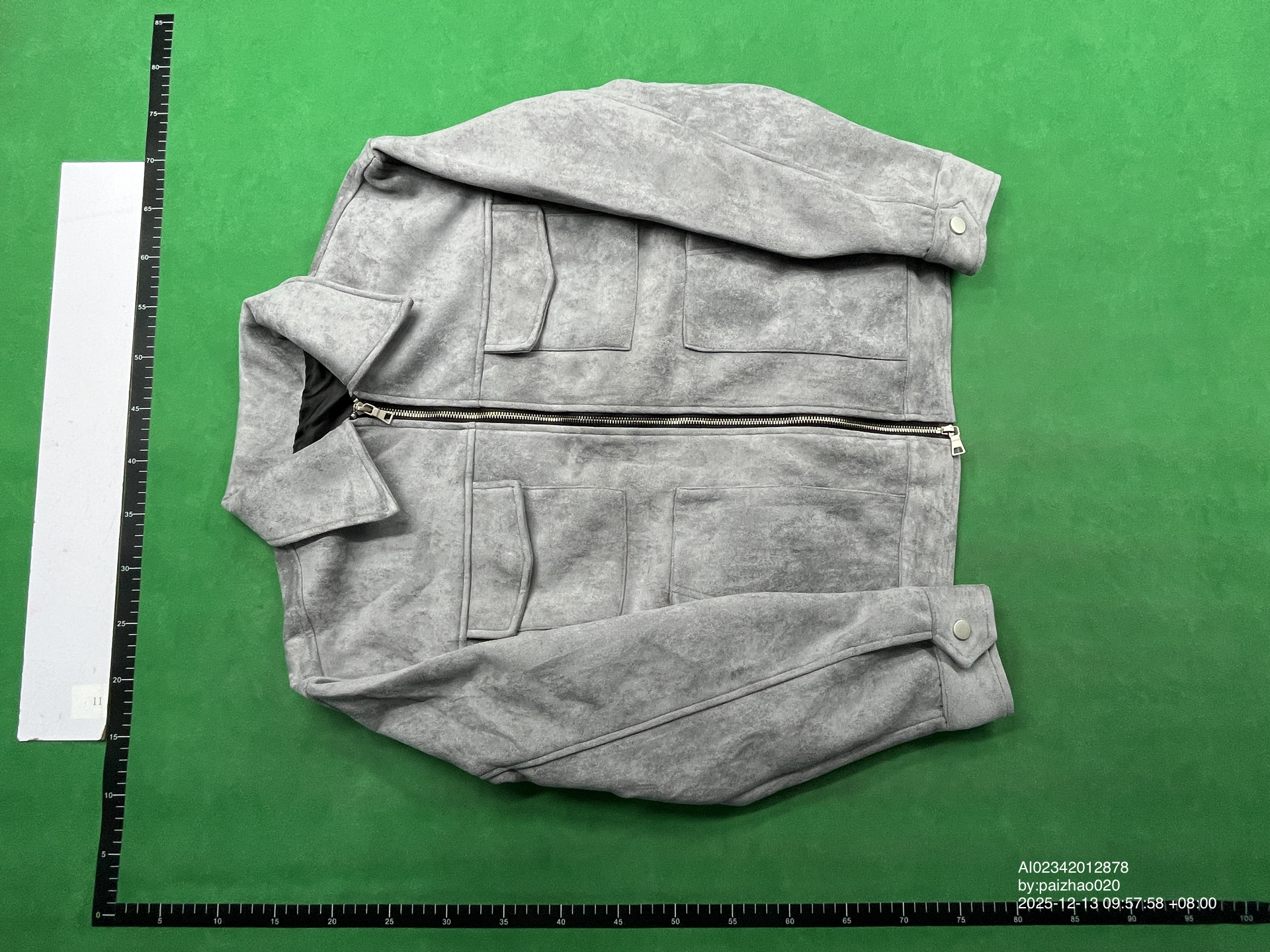 QC Photo - Deerskin velvet coat 4914