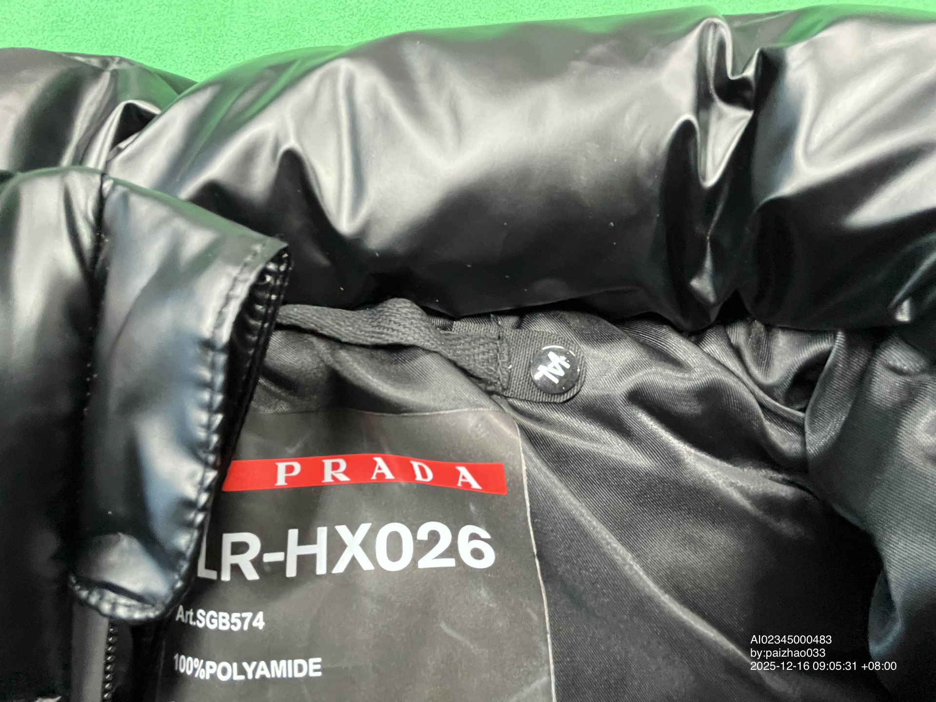 QC Photo - Prada Puffer Vest #2