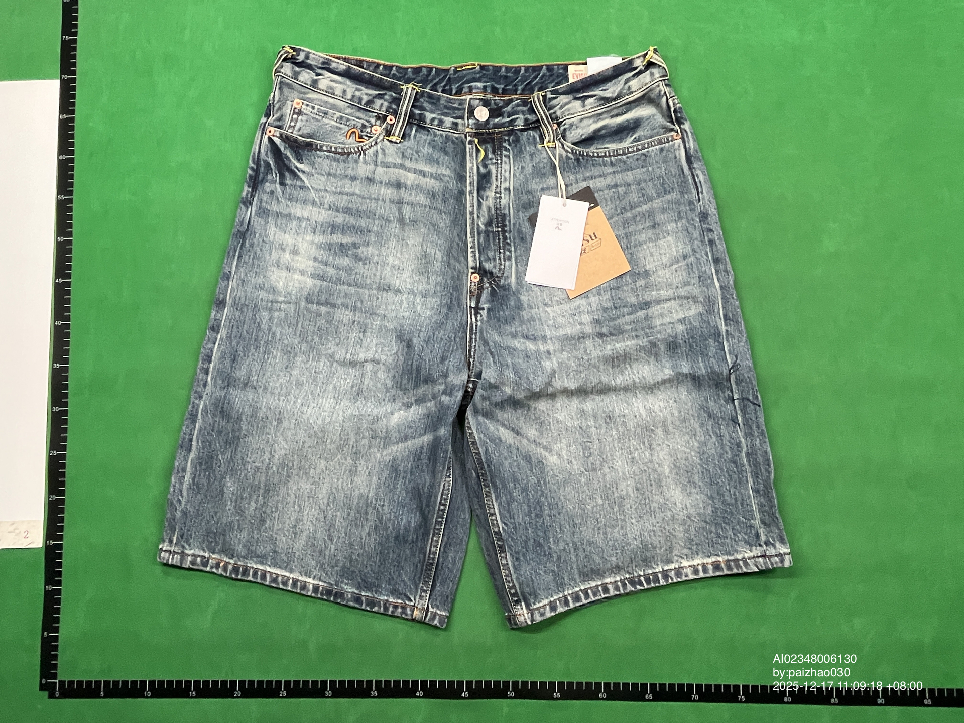 QC Photo - Palace x Evisu Dice Shorts