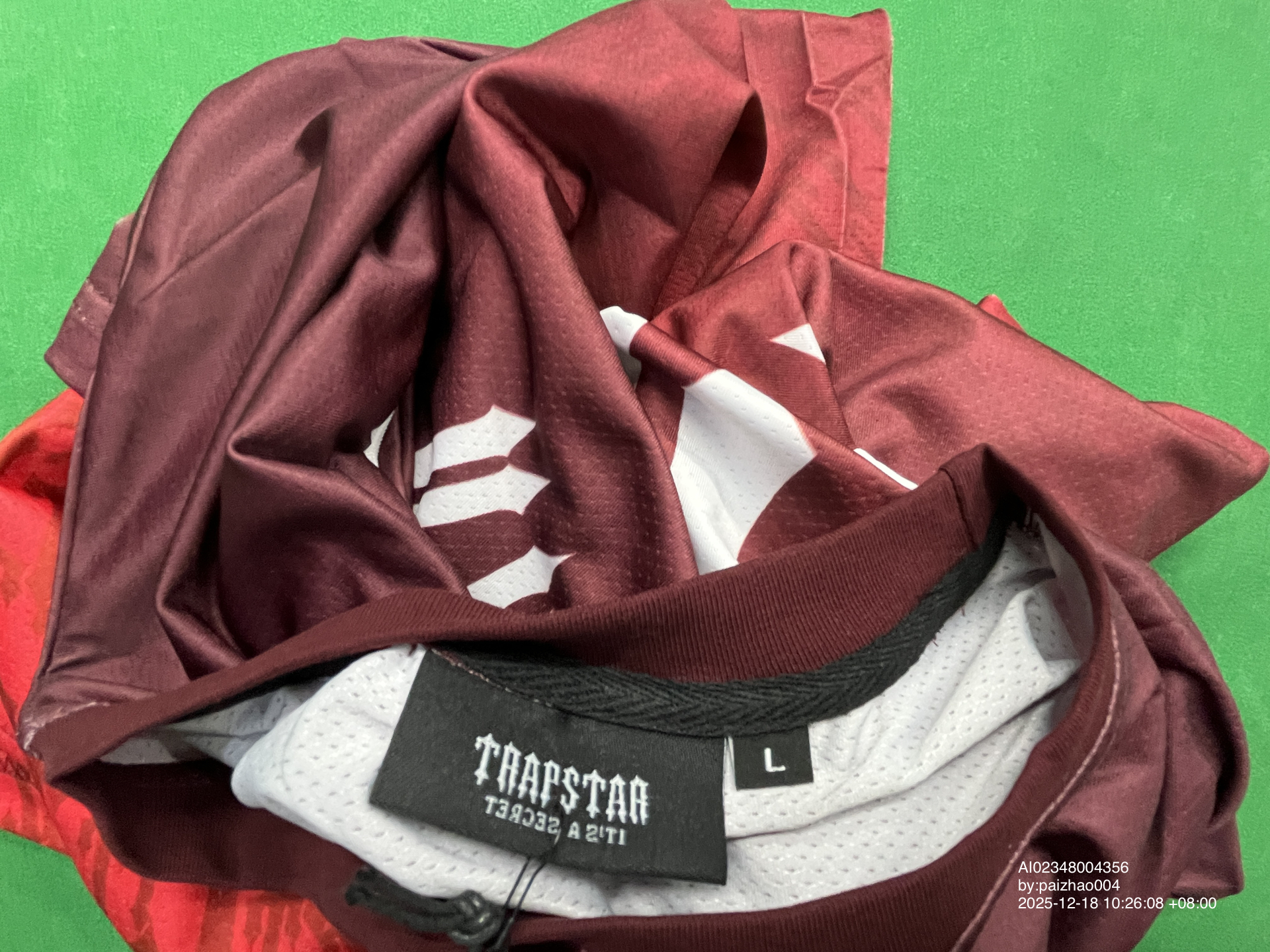 QC Photo - Trapstar Football Jerseys