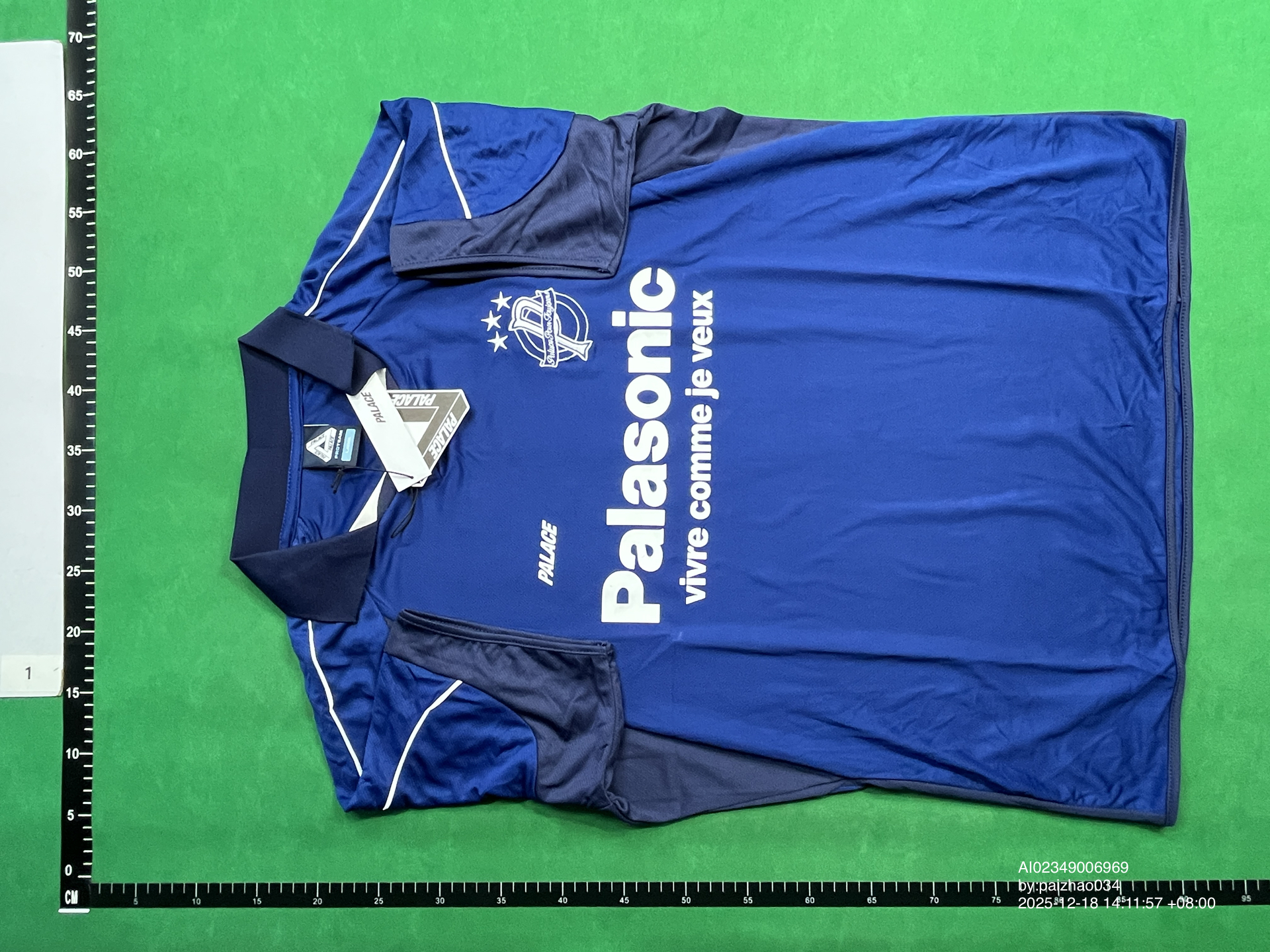 QC Photo - Palace Blue Palasonic Jersey
