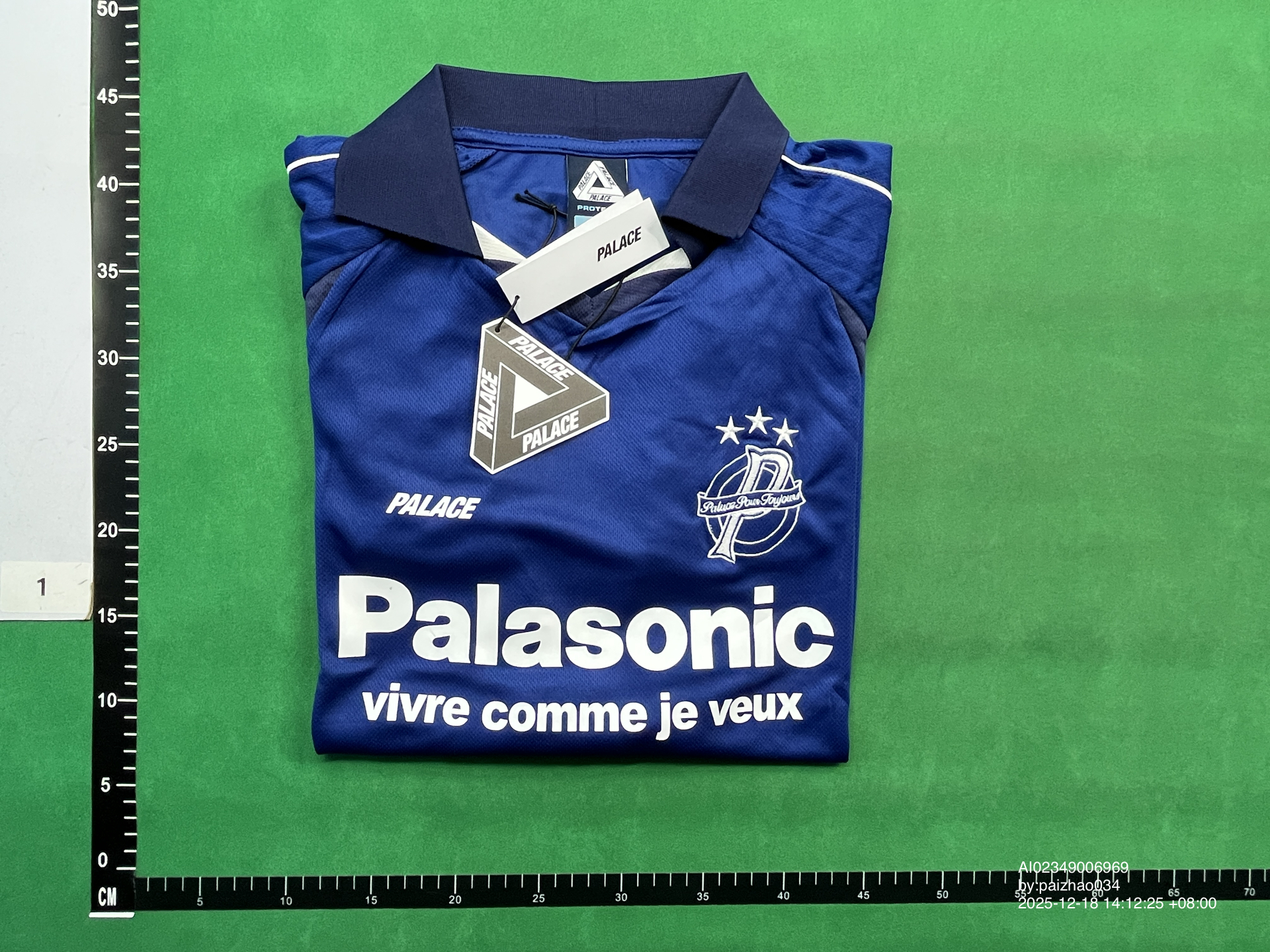 QC Photo - Palace Blue Palasonic Jersey