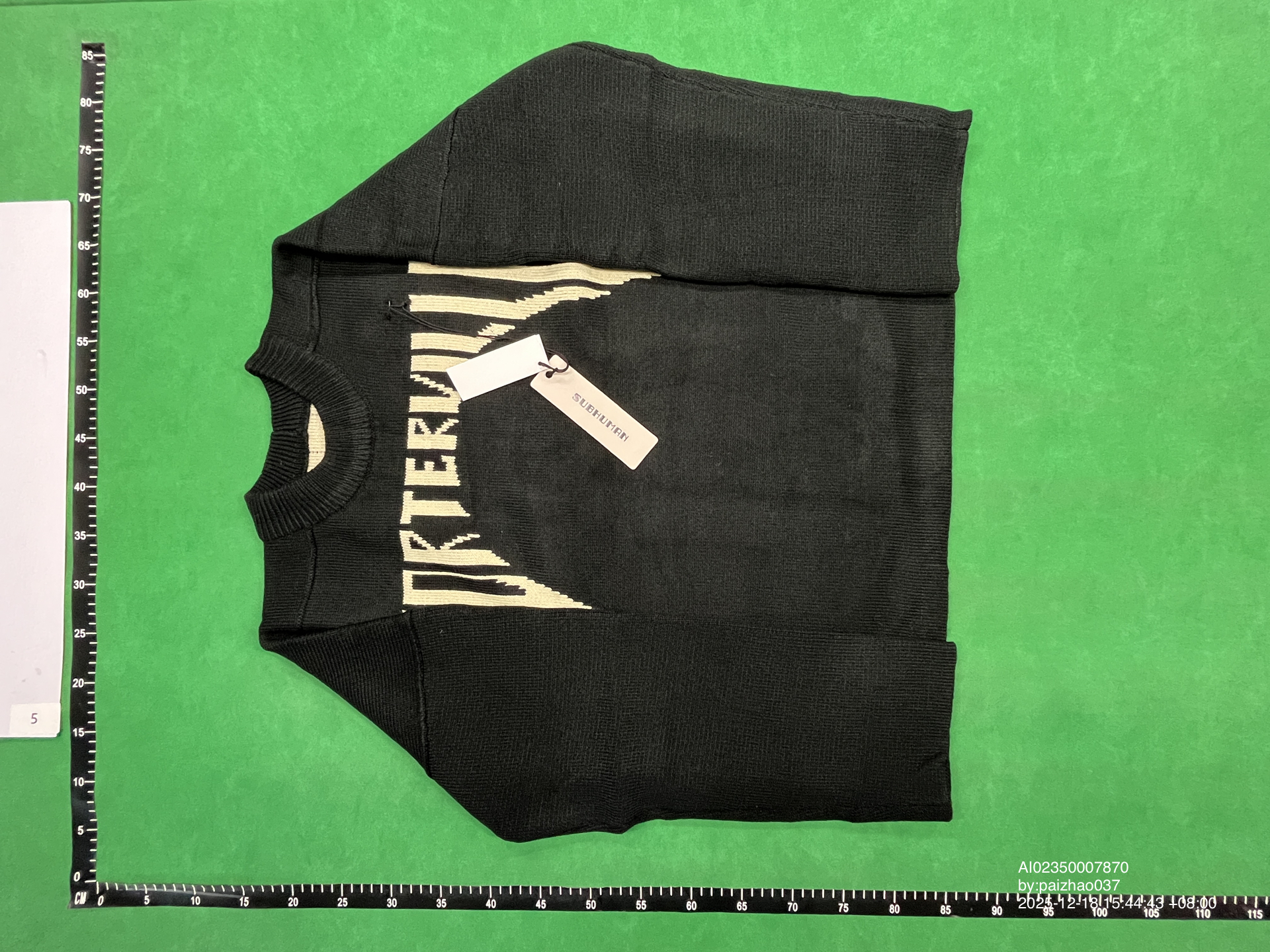 QC Photo - Rick Owens Porterville Knit Sweater