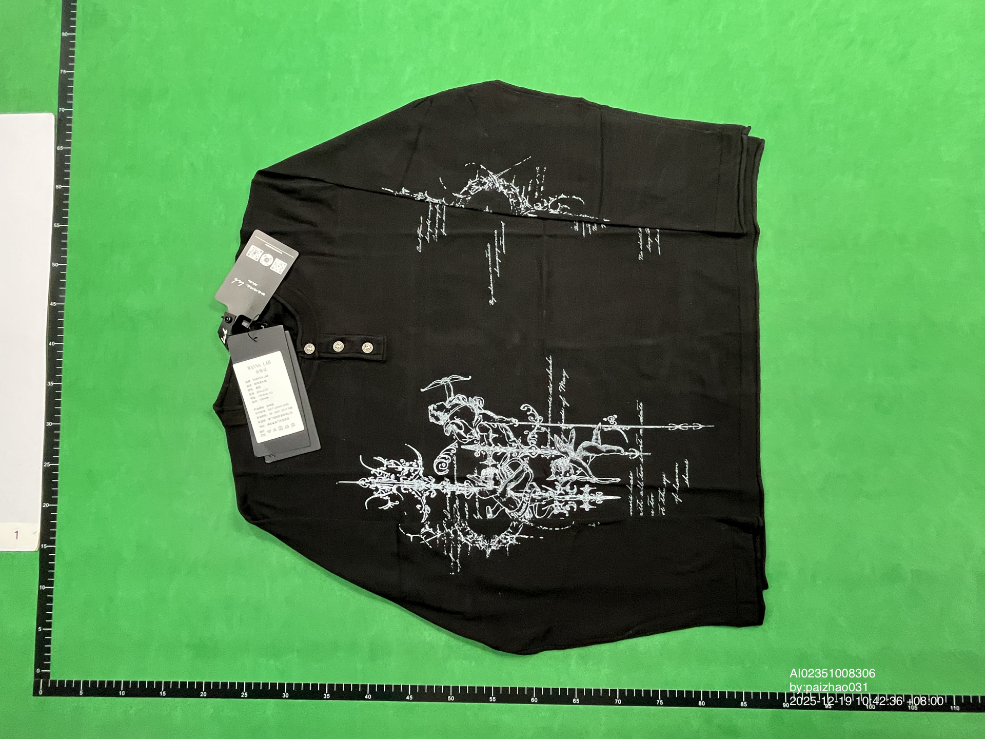 QC Photo - WANNA LAB Long Sleeve Tee (2 Variants)