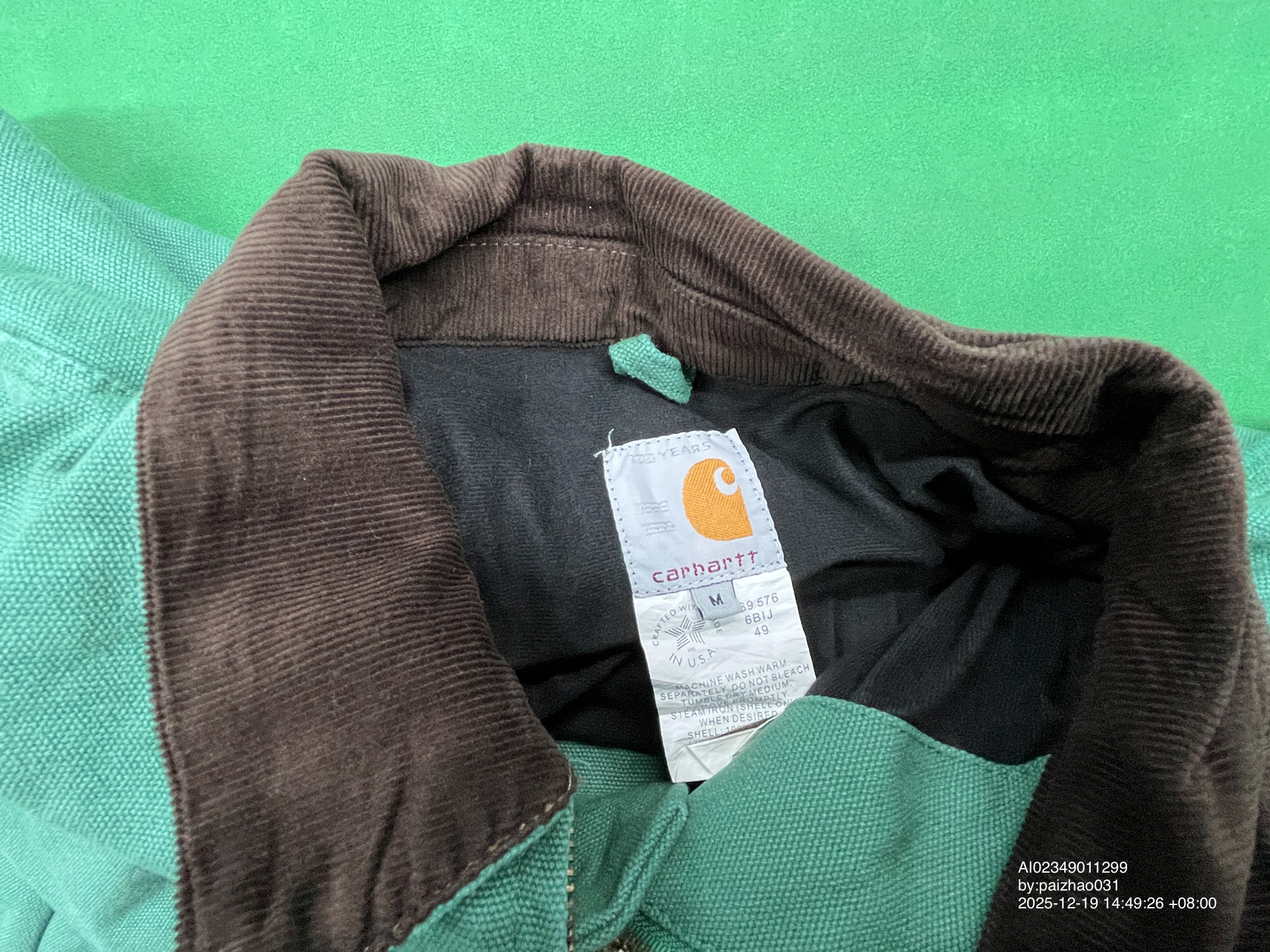 QC Photo - Stussy x Carhartt WIP Work Jacket (2 Variants)
