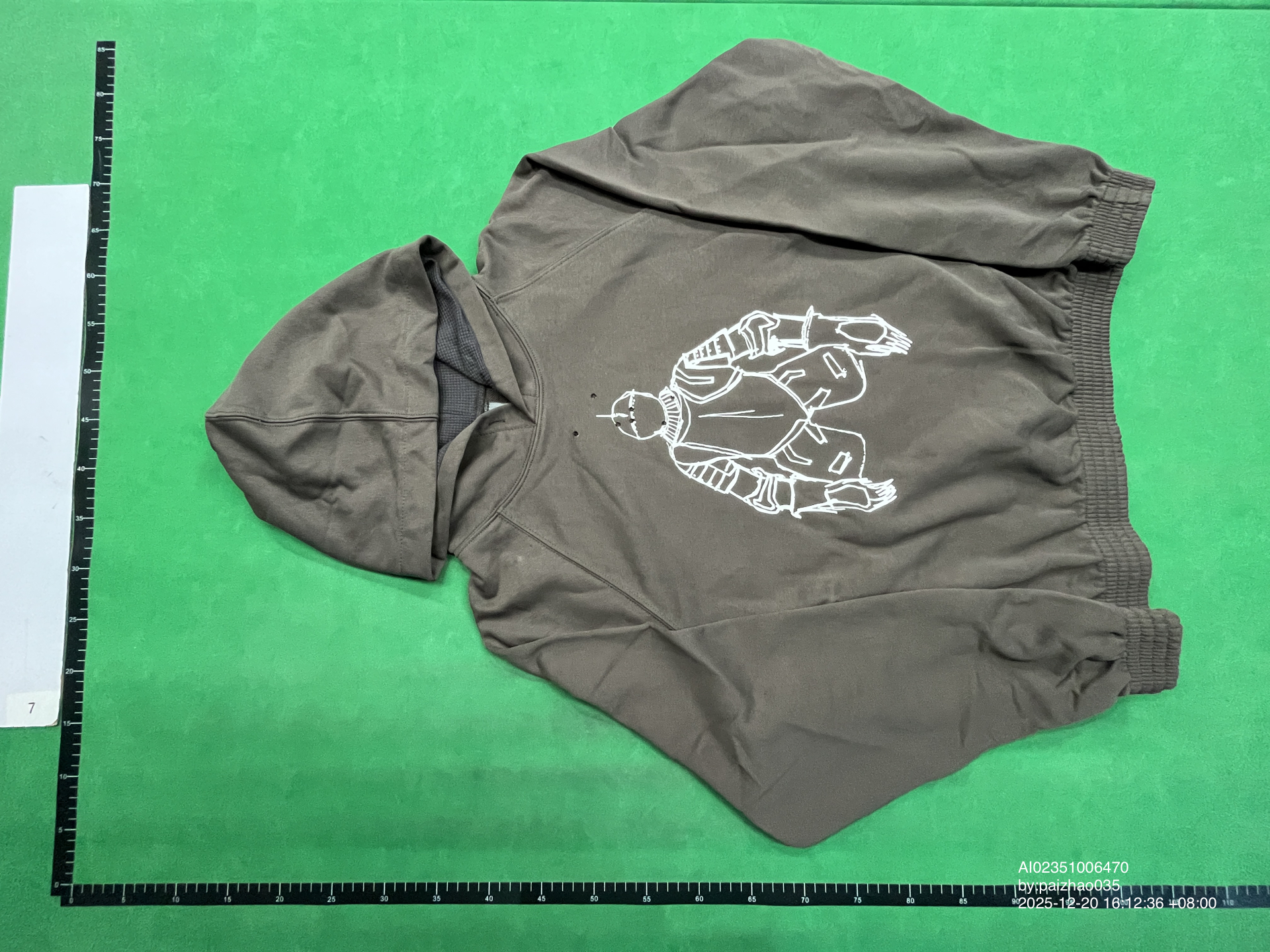QC Photo - Number Nine Knight Hoodie