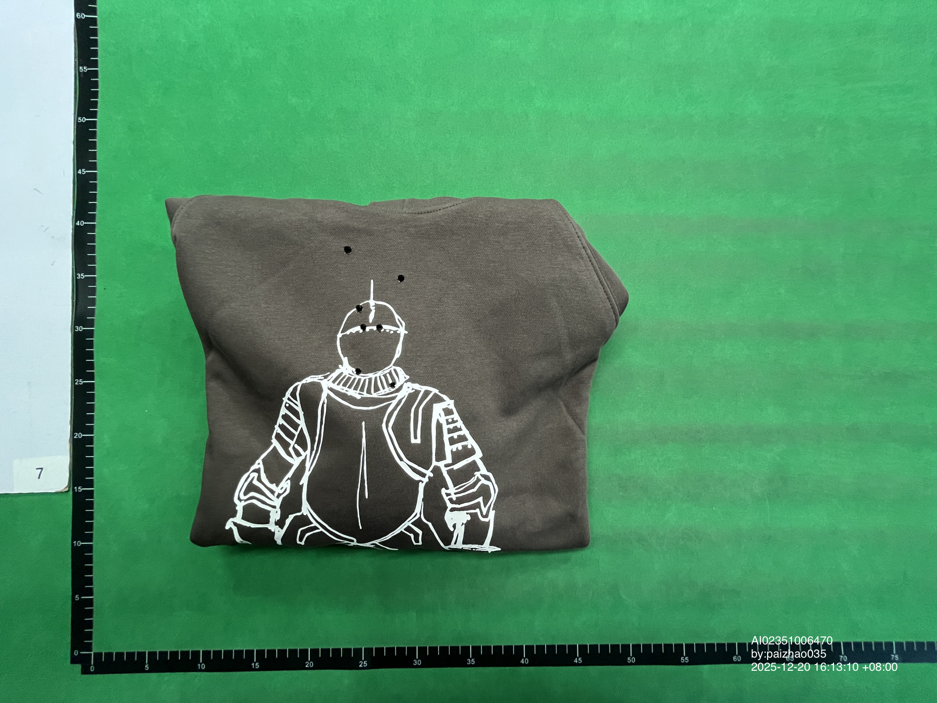 QC Photo - Number Nine Knight Hoodie