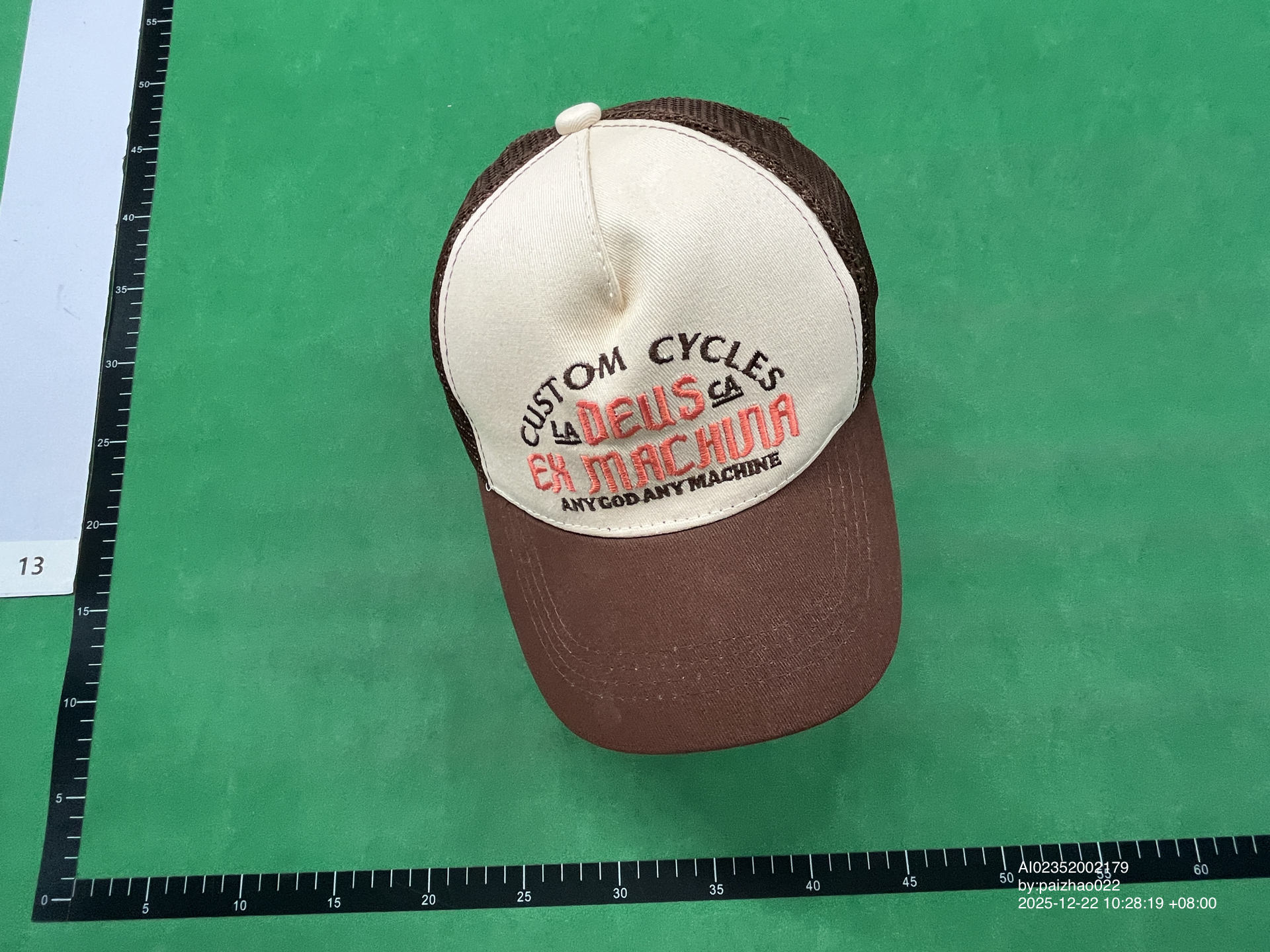 QC Photo - Orange hat