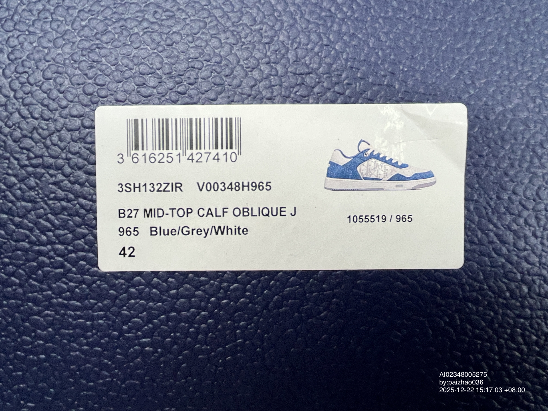 QC Photo - Dior B27 (13 Colorways)