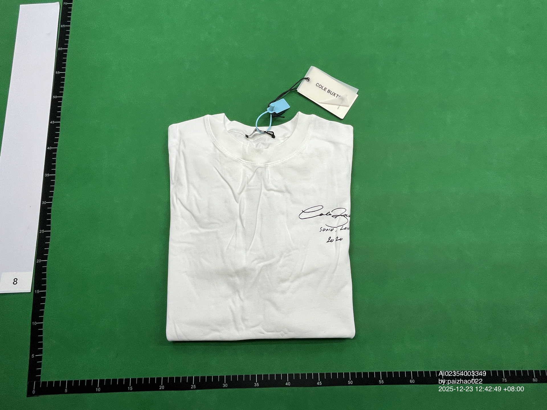 QC Photo - Short-sleeved collection in white