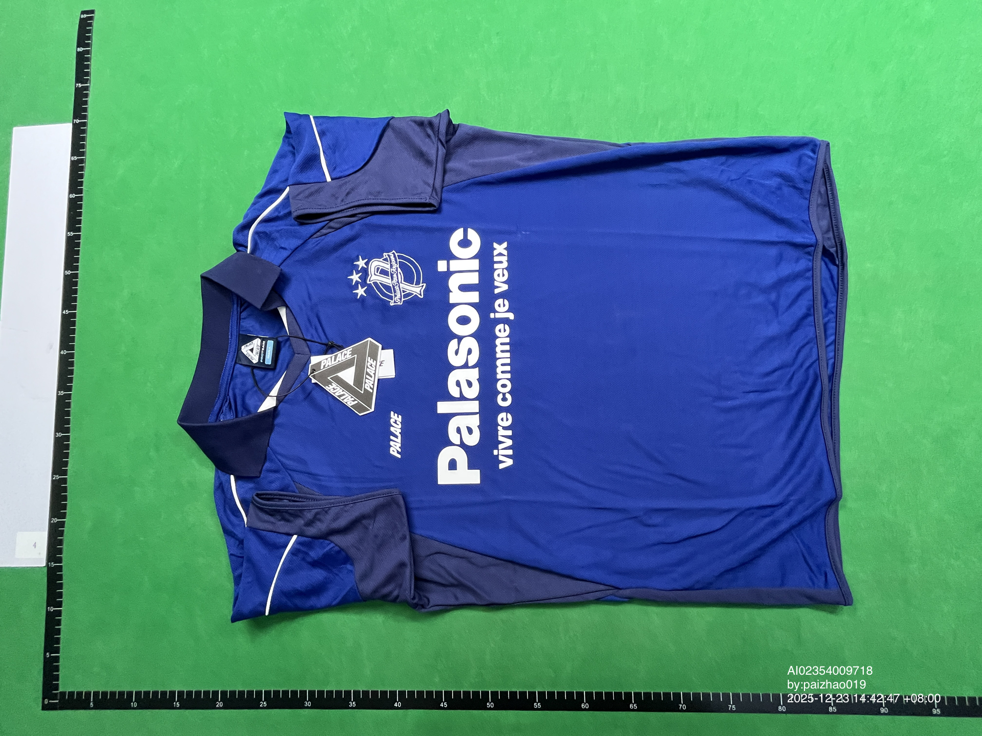 QC Photo - Palace Blue Palasonic Jersey