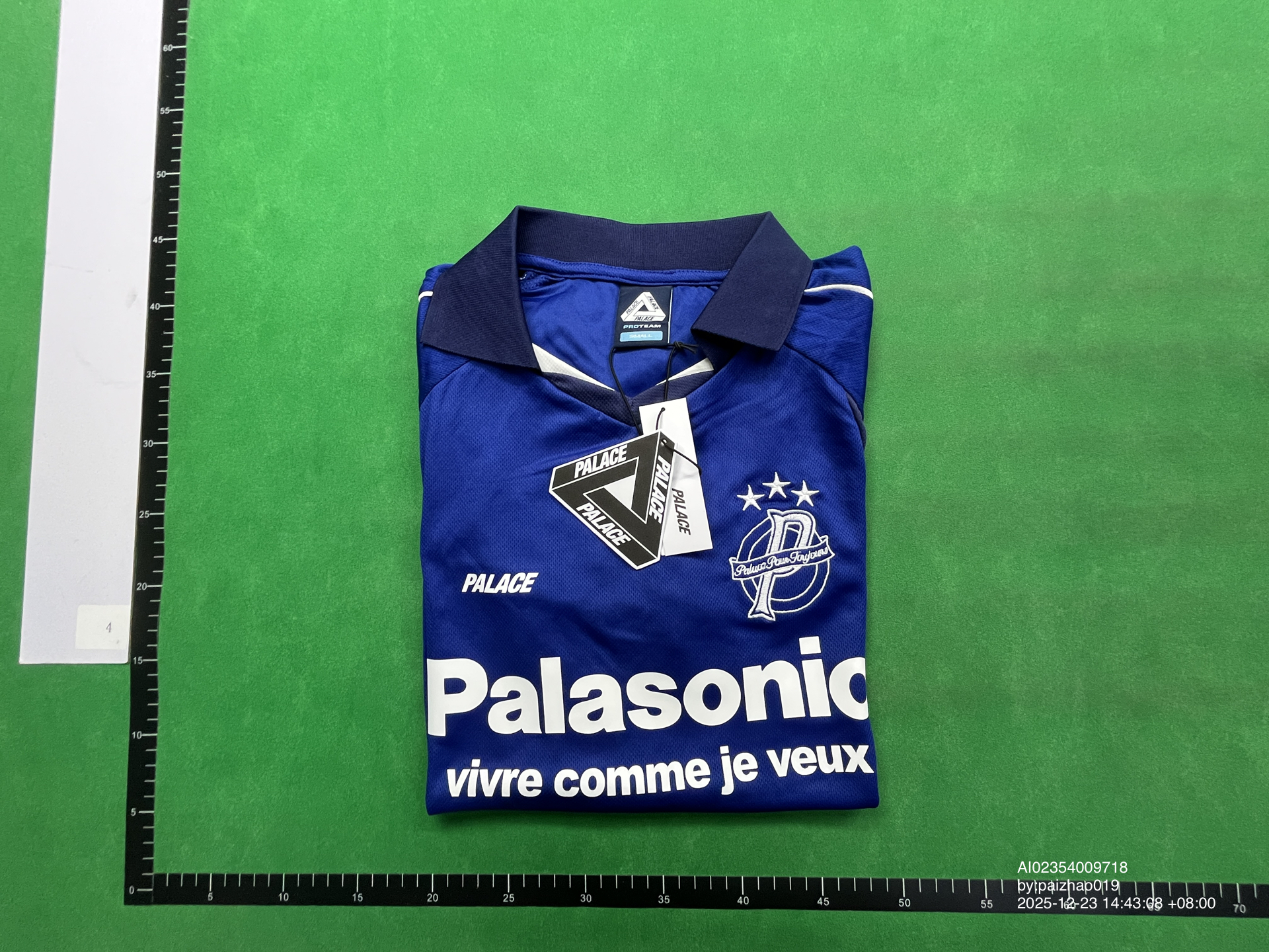 QC Photo - Palace Blue Palasonic Jersey