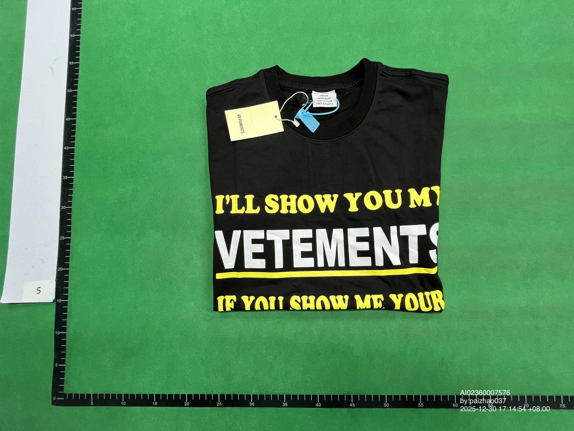 QC Photo - Bunch of Vetements Tees (40 Variants)